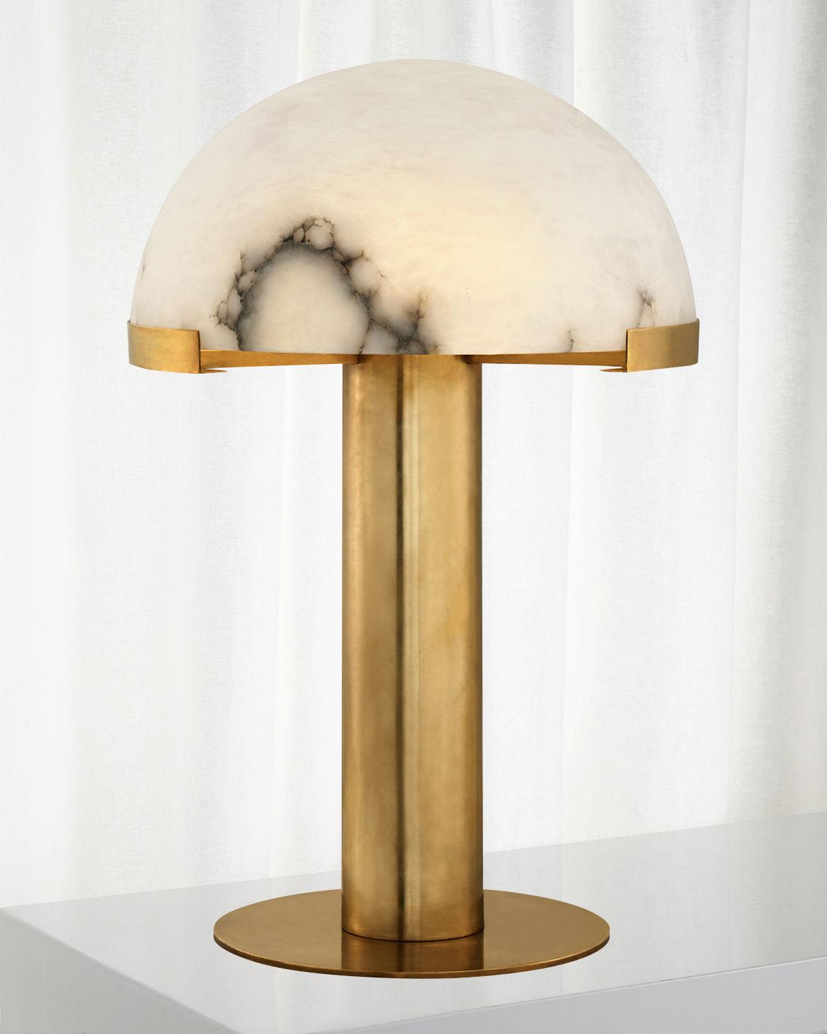 Elegant Alabaster Table Lamp - Modern Home Decor for Living Room, Bedroom & Office - Perfect for Ambient Lighting & Stylish Interior Design