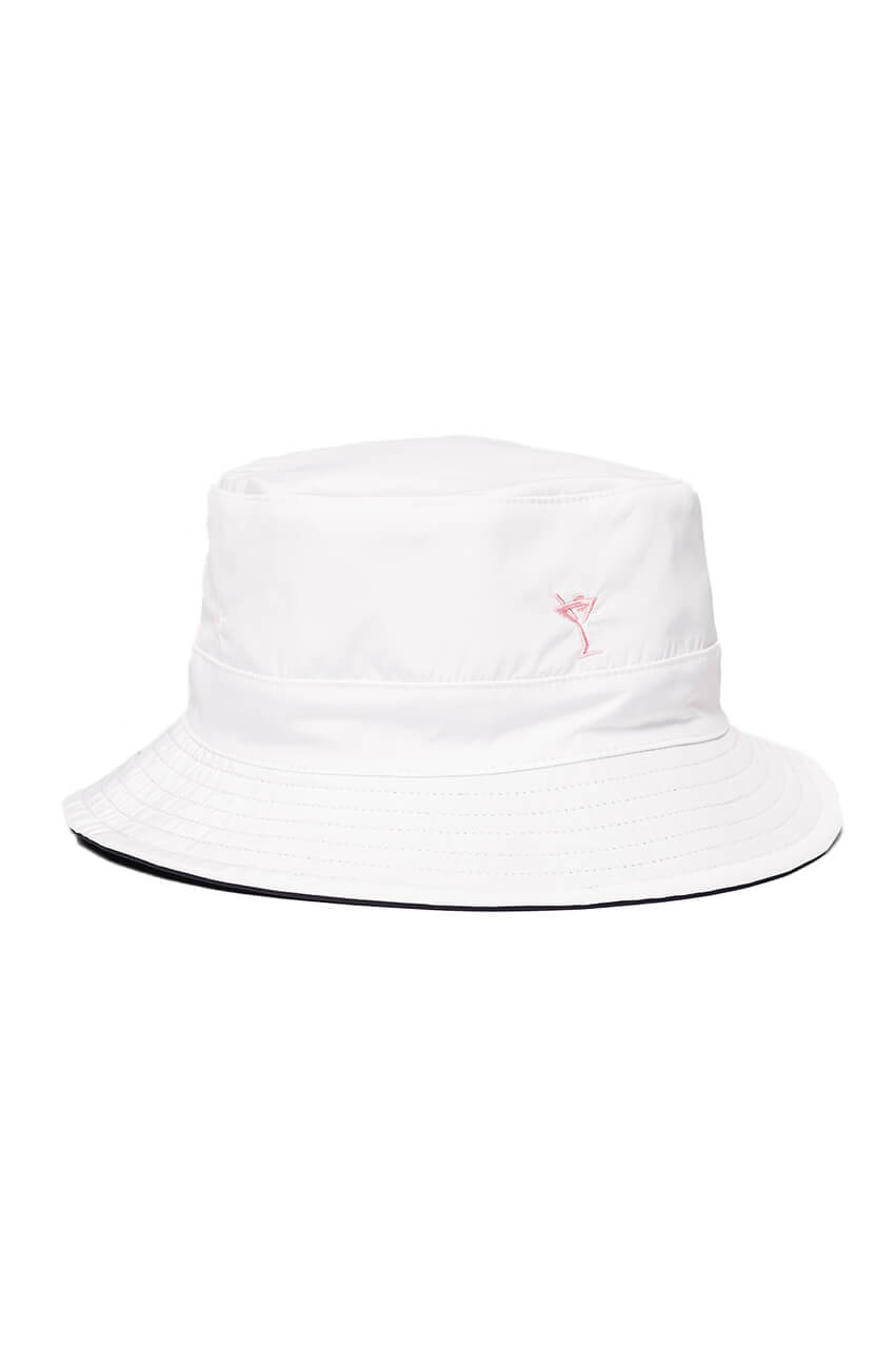 Navy/White Reversible Bucket Hat for Men & Women - Sun Protection Summer Beach Hat - Outdoor, Fishing, Hiking, Travel Accessories