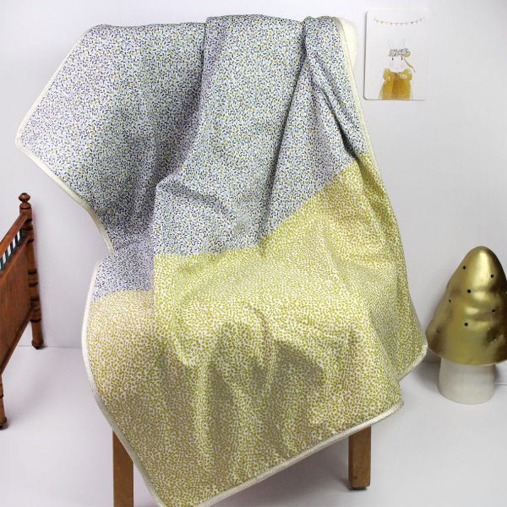 Barnabe Loves Coffee Baby Blanket - Soft Cesar Design for Newborns & Infants - Perfect for Nursery, Stroller & Photo Shoots