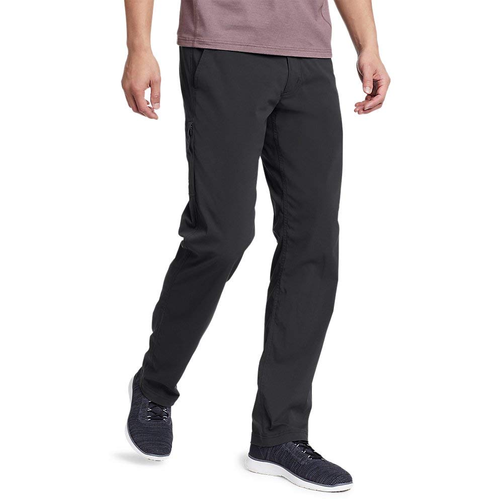 Eddie Bauer Men's Horizon Guide Chino Pants - Comfortable Stretch Travel & Outdoor Adventure Pants for Hiking, Camping & Casual Wear