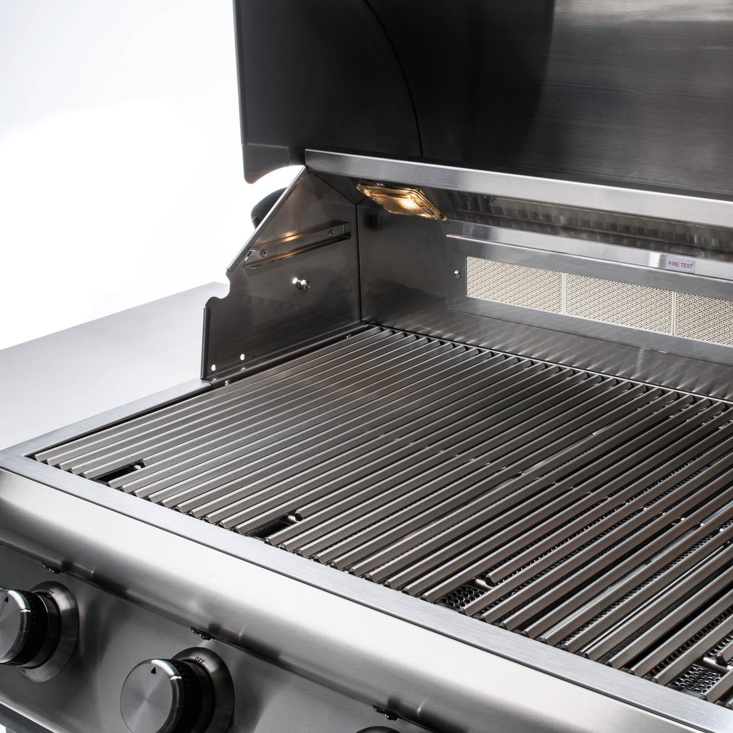 Blaze LTE2 5-Burner Gas Grill with LED Lights - Premium Outdoor BBQ Grill for Backyard, Patio, and Camping - Perfect for Grilling, Smoking, and Entertaining