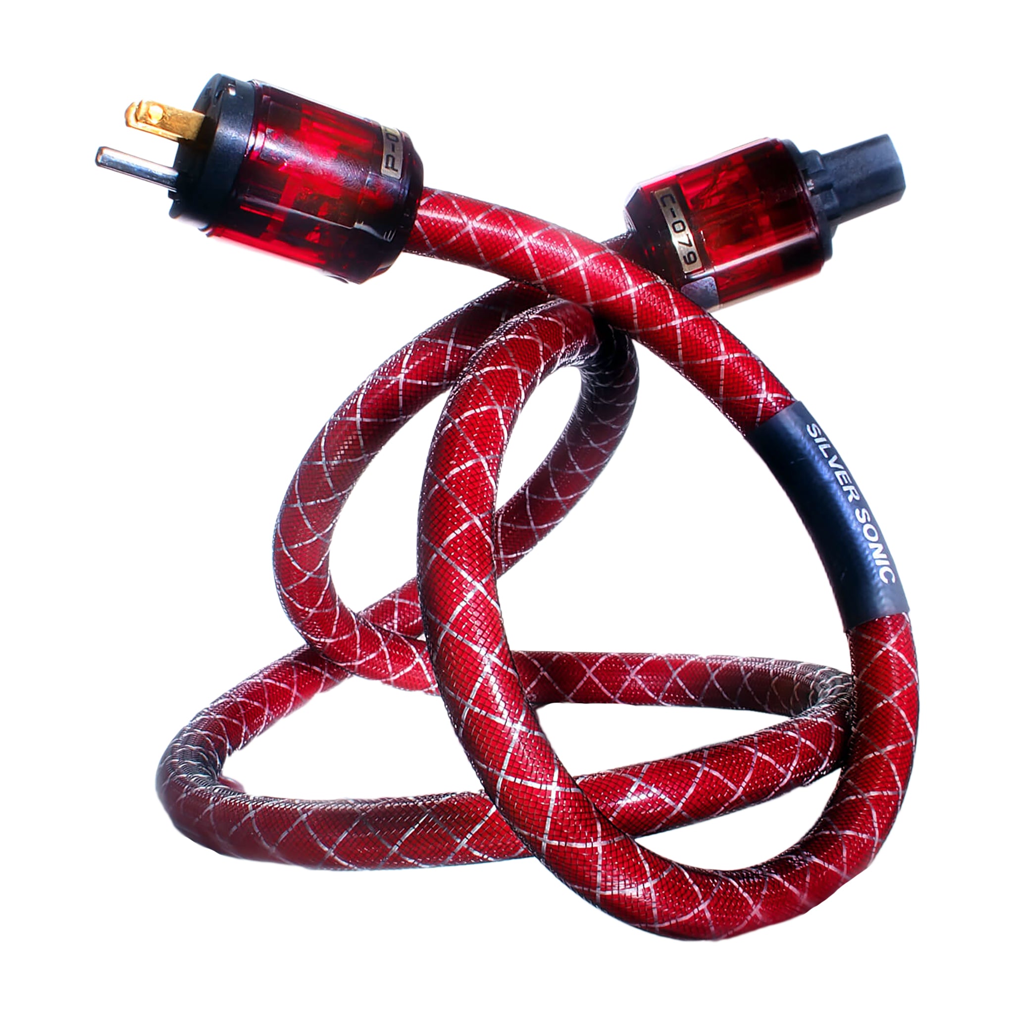 DH Labs Red Wave Premium Power Cable - High-Performance Audio Power Cord for Home Theater & Hi-Fi Systems - Perfect for Audiophiles & Music Enthusiasts