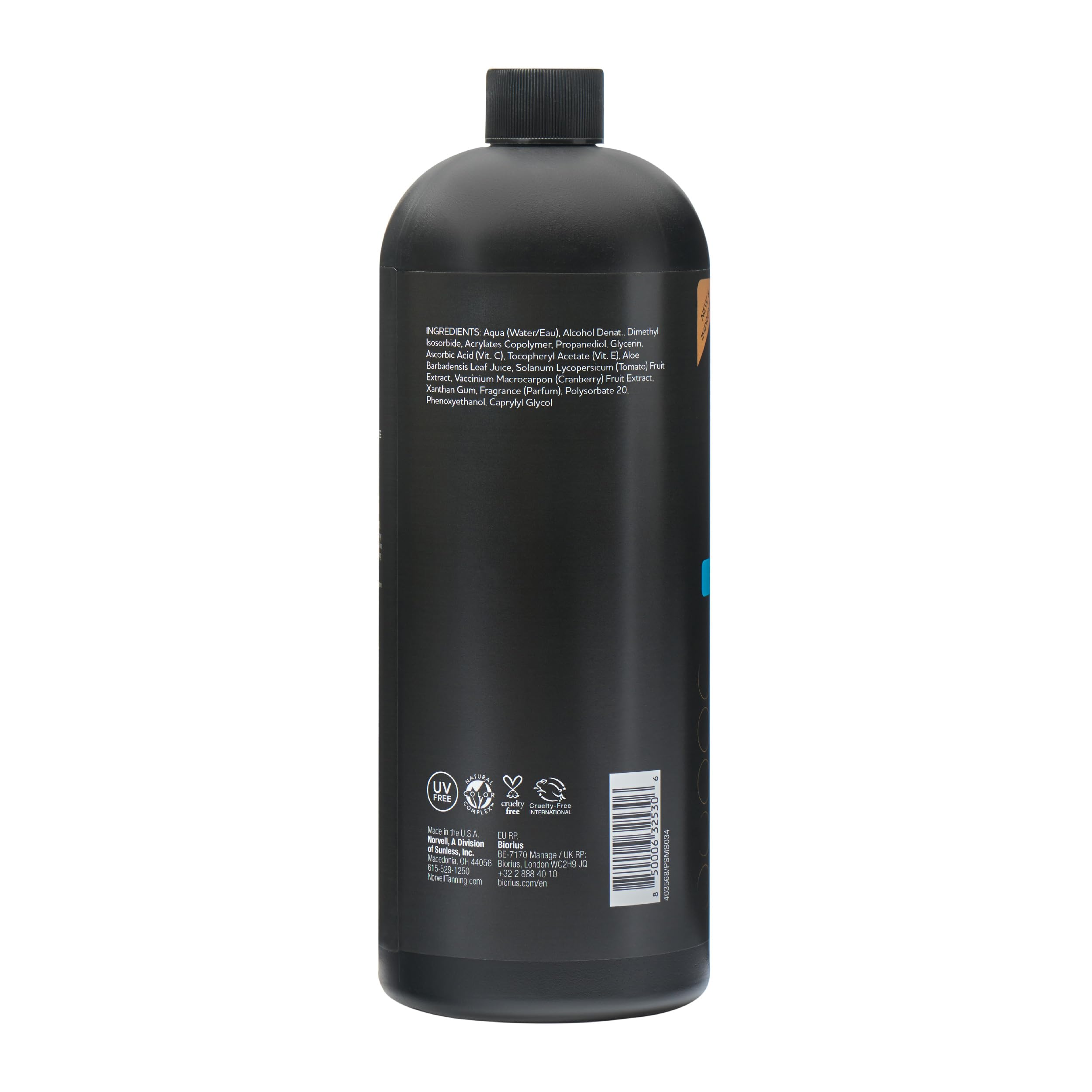 Norvell Post Sunless Hydrofirm Moisturizing Spray - 1 Liter Hydrating Body Moisturizer for Sunless Tanning Aftercare & Skin Firming | Perfect for Post-Tanning Care, Dry Skin Relief & Daily Hydration