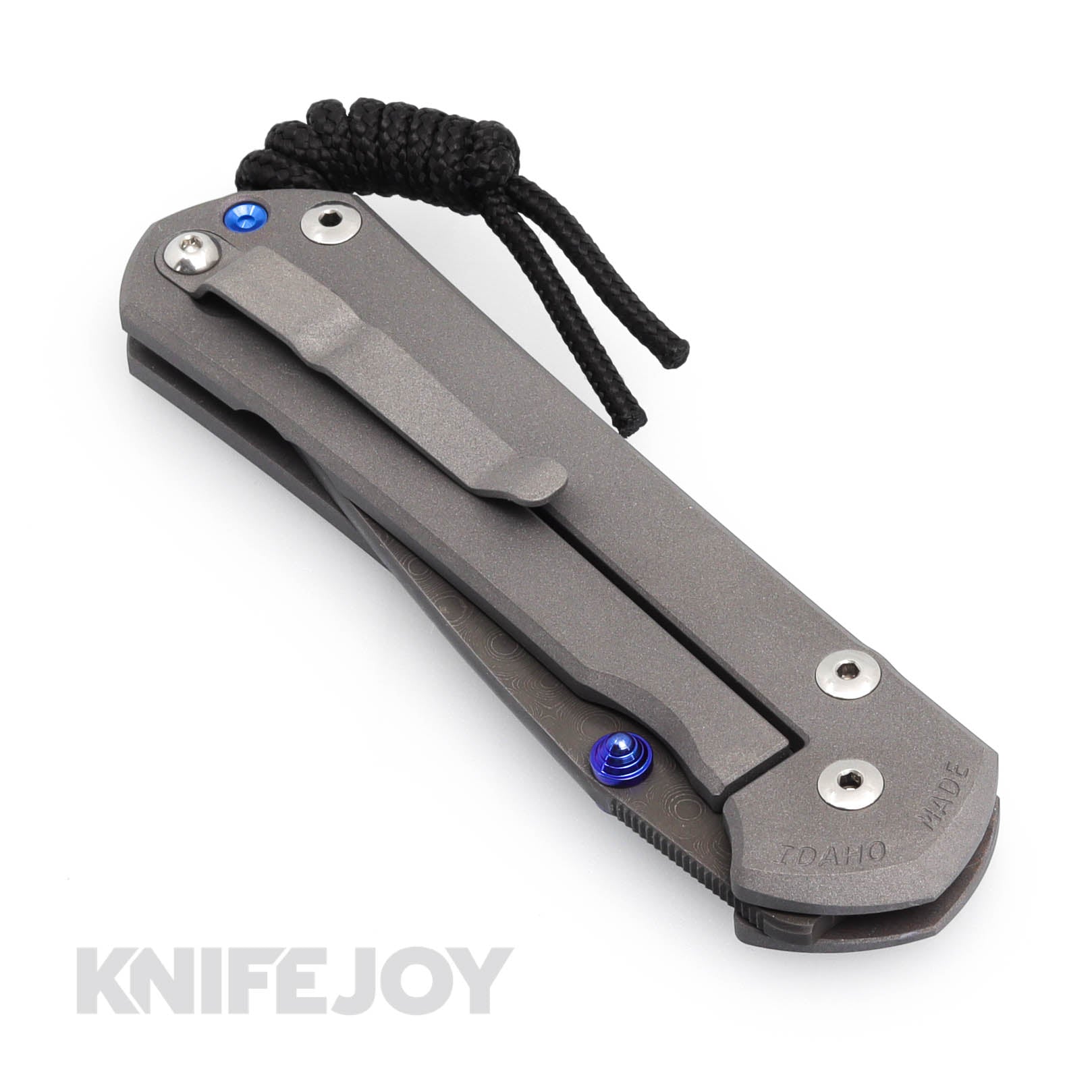 Chris Reeve Knives Large Sebenza 31 Plain Raindrop Damascus Folding Pocket Knife - Premium EDC for Outdoor, Camping & Everyday Carry