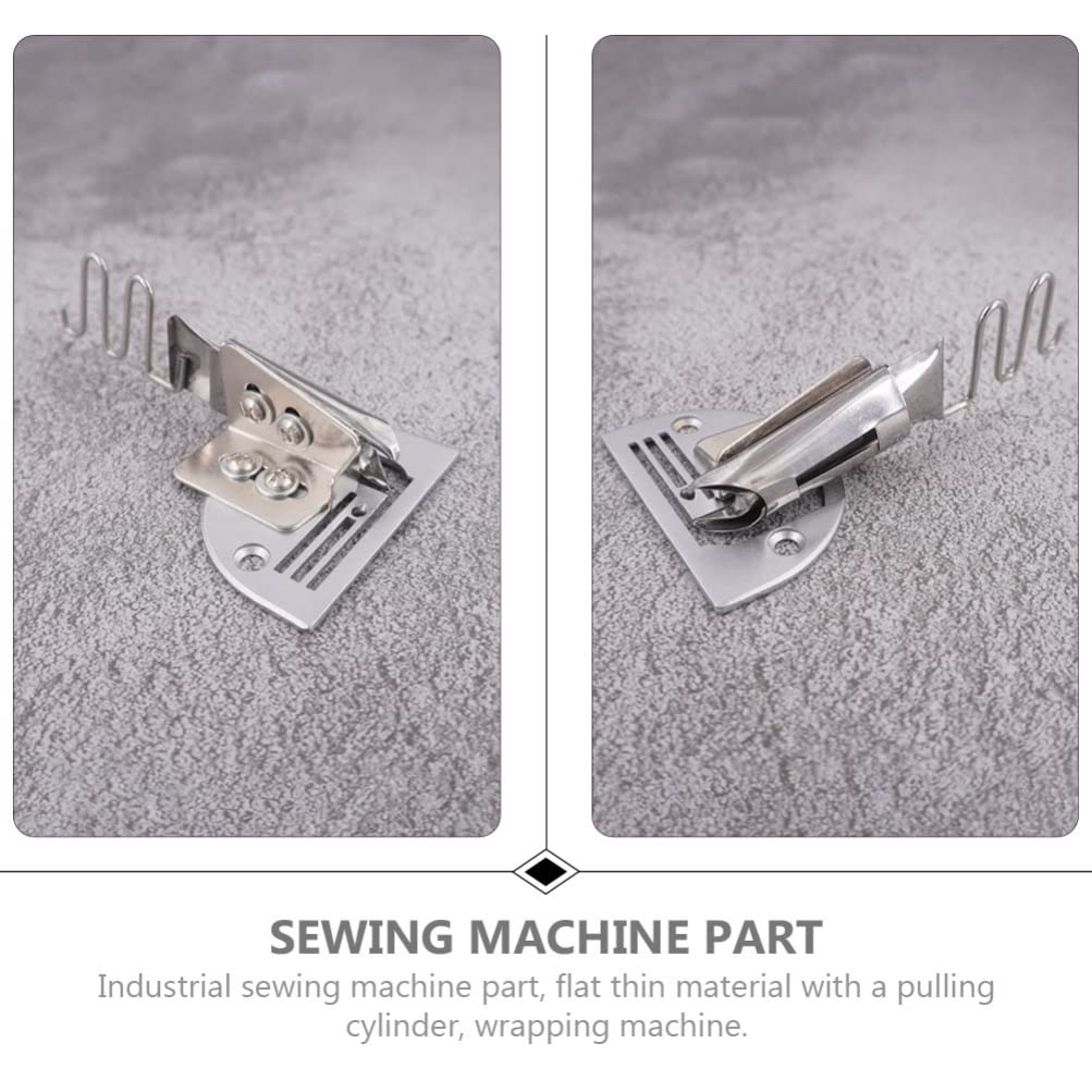 Right Angle Binding Tube Attachment for Sewing Machine - Professional Binder Presser Foot for Overlock & Edge Binding - Perfect for Quilting, Garment Sewing & DIY Projects
