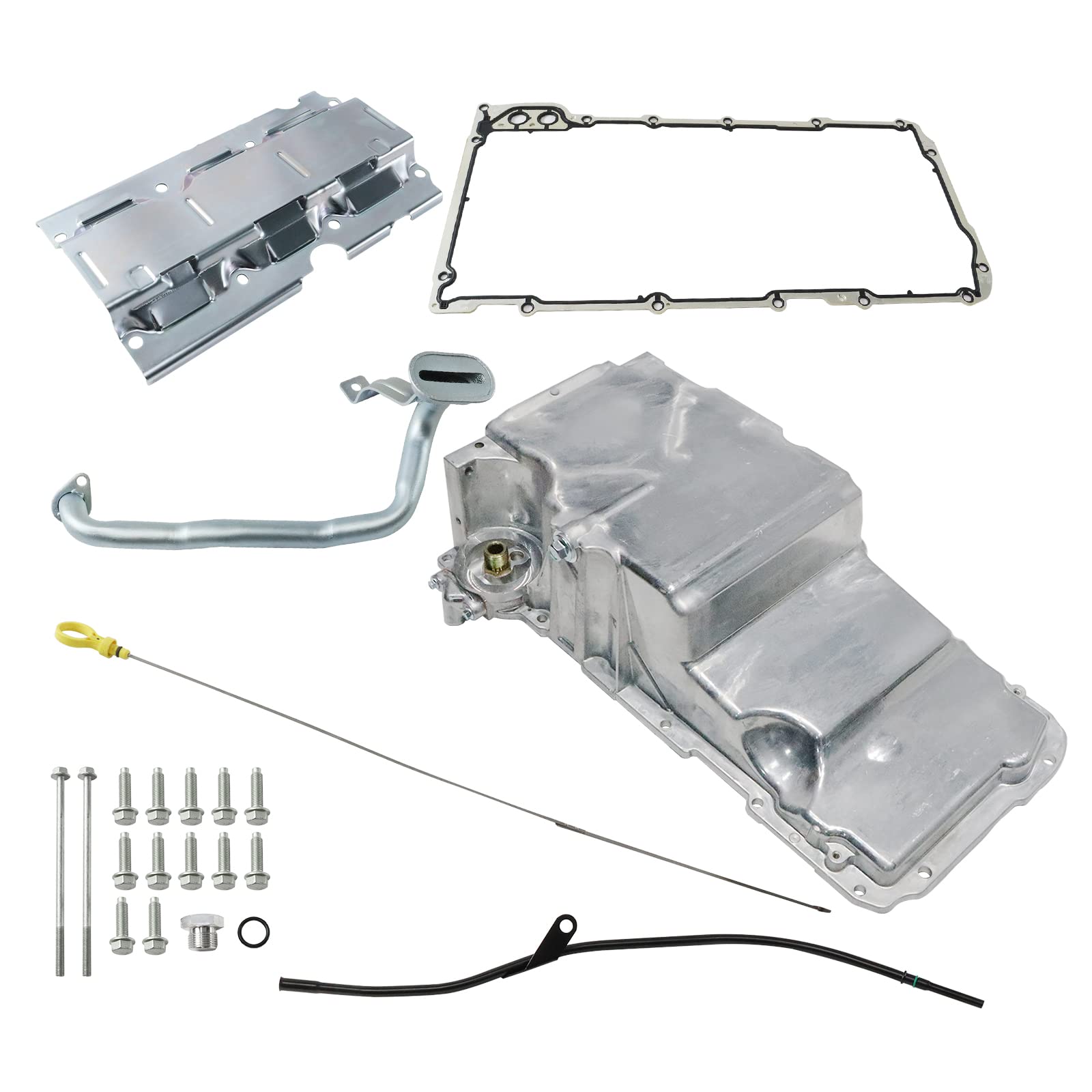 Low Profile LSX Engine Swap Oil Pan Kit for 1998-2002 Camaro Firebird F-Body - Perfect for Performance Upgrades and Tight Clearance Installations