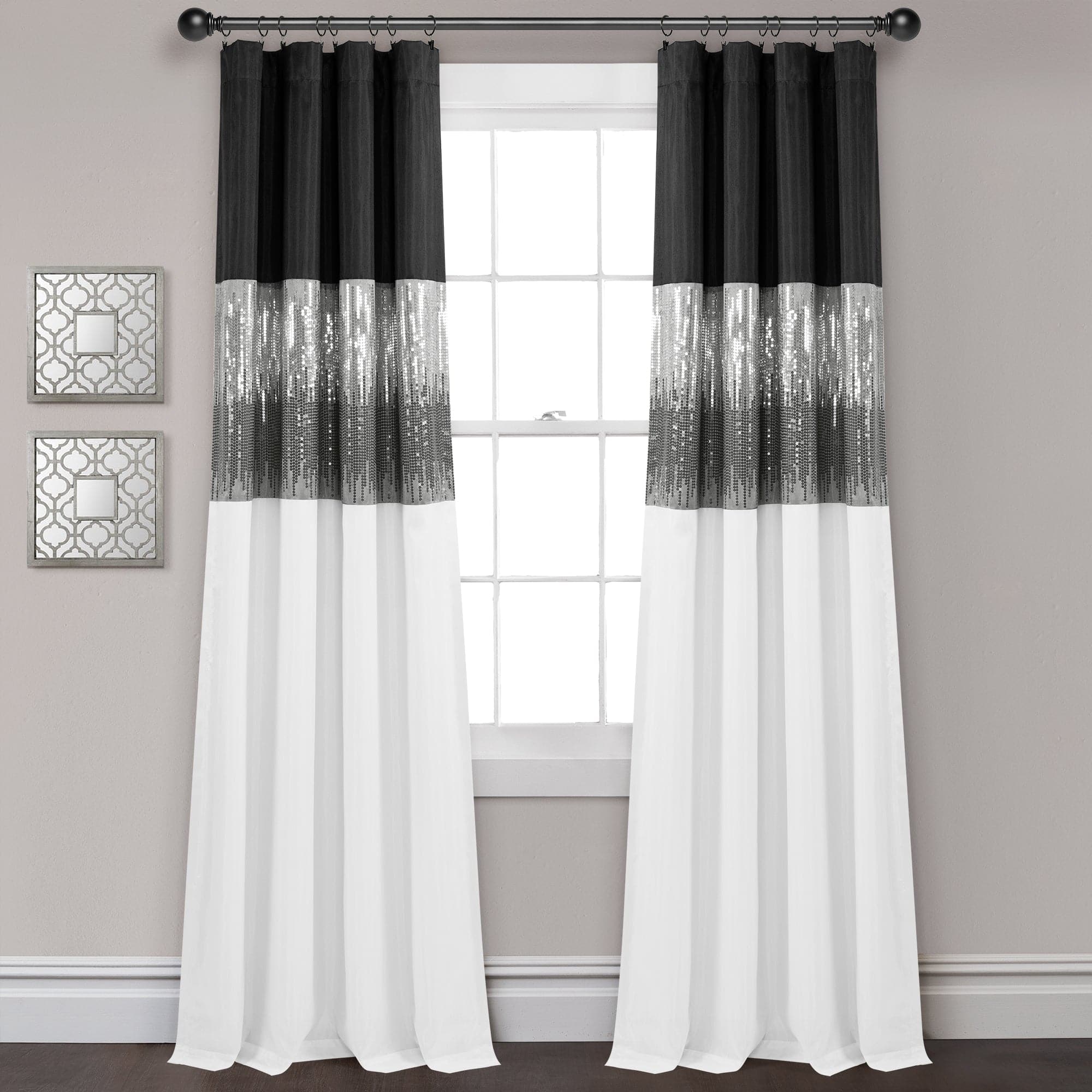 Night Sky 100% Blackout Window Curtain Panel - Thermal Insulated Room Darkening Drapes for Bedroom, Nursery & Home Theater - Blocks Light & Noise for Better Sleep