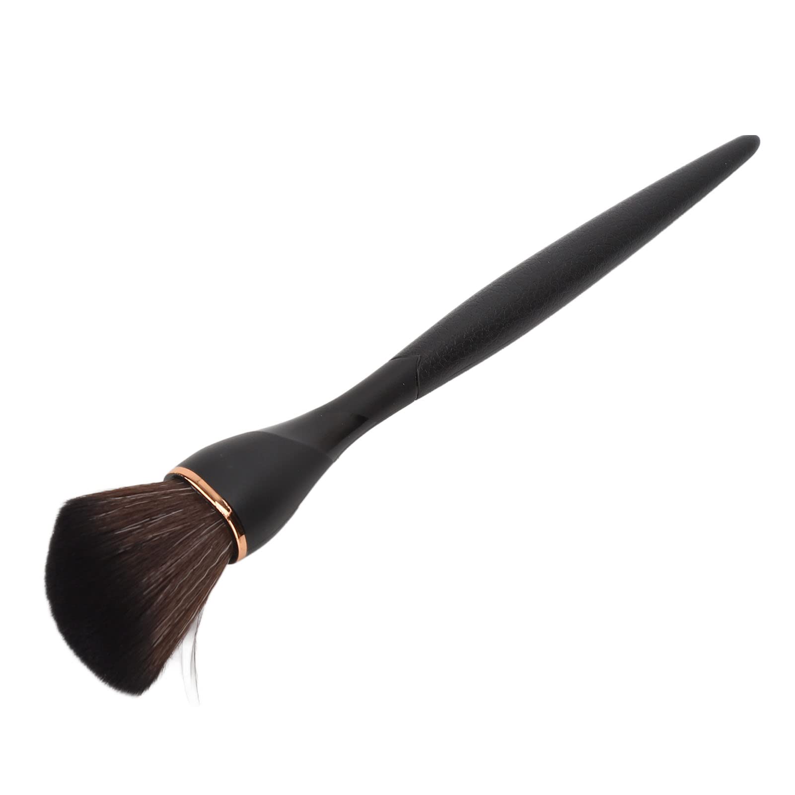 Premium Blending Brush for Flawless Makeup - Soft & Dense Synthetic Fiber Foundation Brush for Even Application (Black) | Perfect for Contouring, Highlighting & Seamless Blending