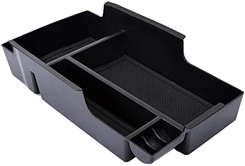 GZXinWei Car Armrest Organizer - Premium Center Console Storage Tray with Non-Slip Design | Perfect for Sedans, SUVs & Trucks to Store Phones, Keys & Small Items