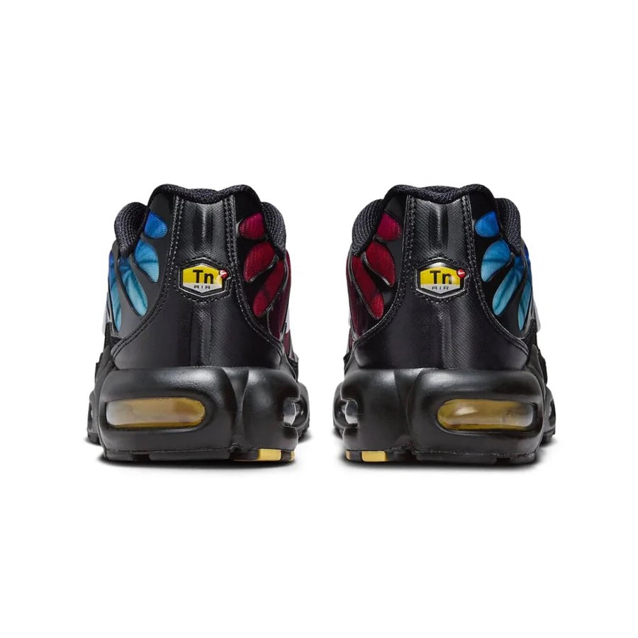 Nike Air Max Plus 25th Anniversary Sneakers - Black, Varsity Red & White Colorway - Men's Running Shoes for Gym, Workout & Casual Wear