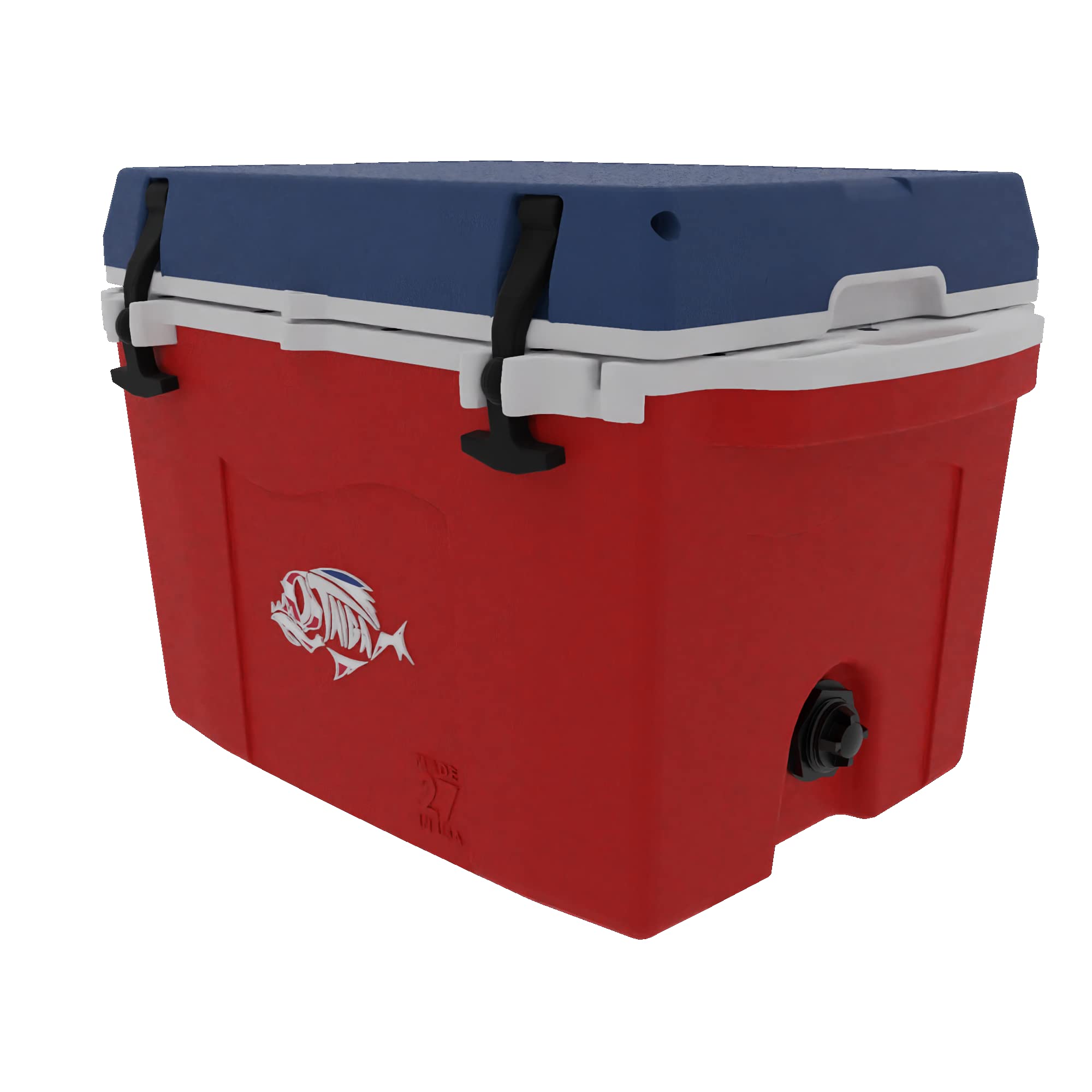Taiga 27 Quart Cooler - Heavy Duty Insulated Ice Chest for Camping, Fishing, Picnics & Outdoor Adventures - Leakproof & Durable Portable Cooler Box