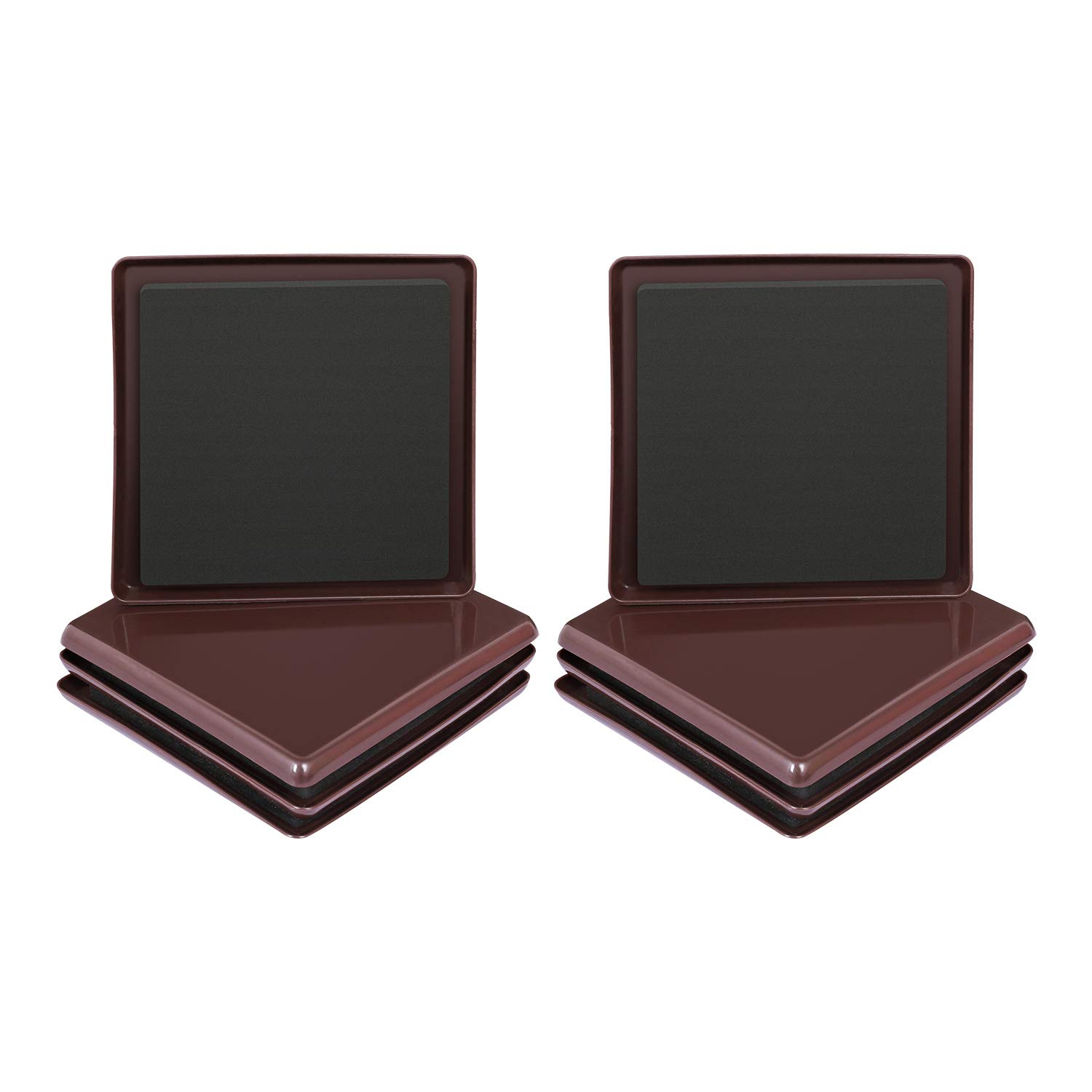 8 Pack Heavy Duty Furniture Sliders for Carpet - 5