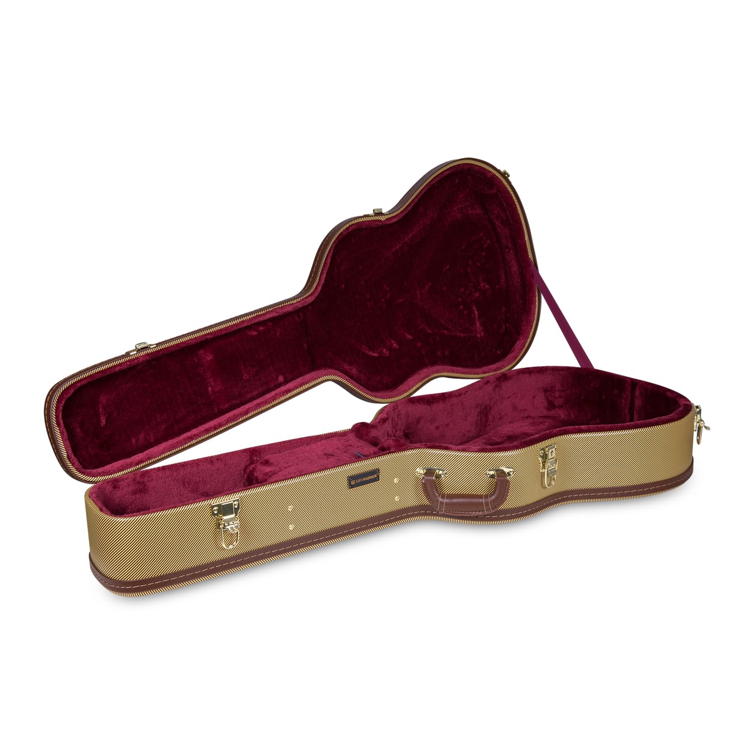 Crossrock CRW620JA17TW Wooden Guitar Case for 17