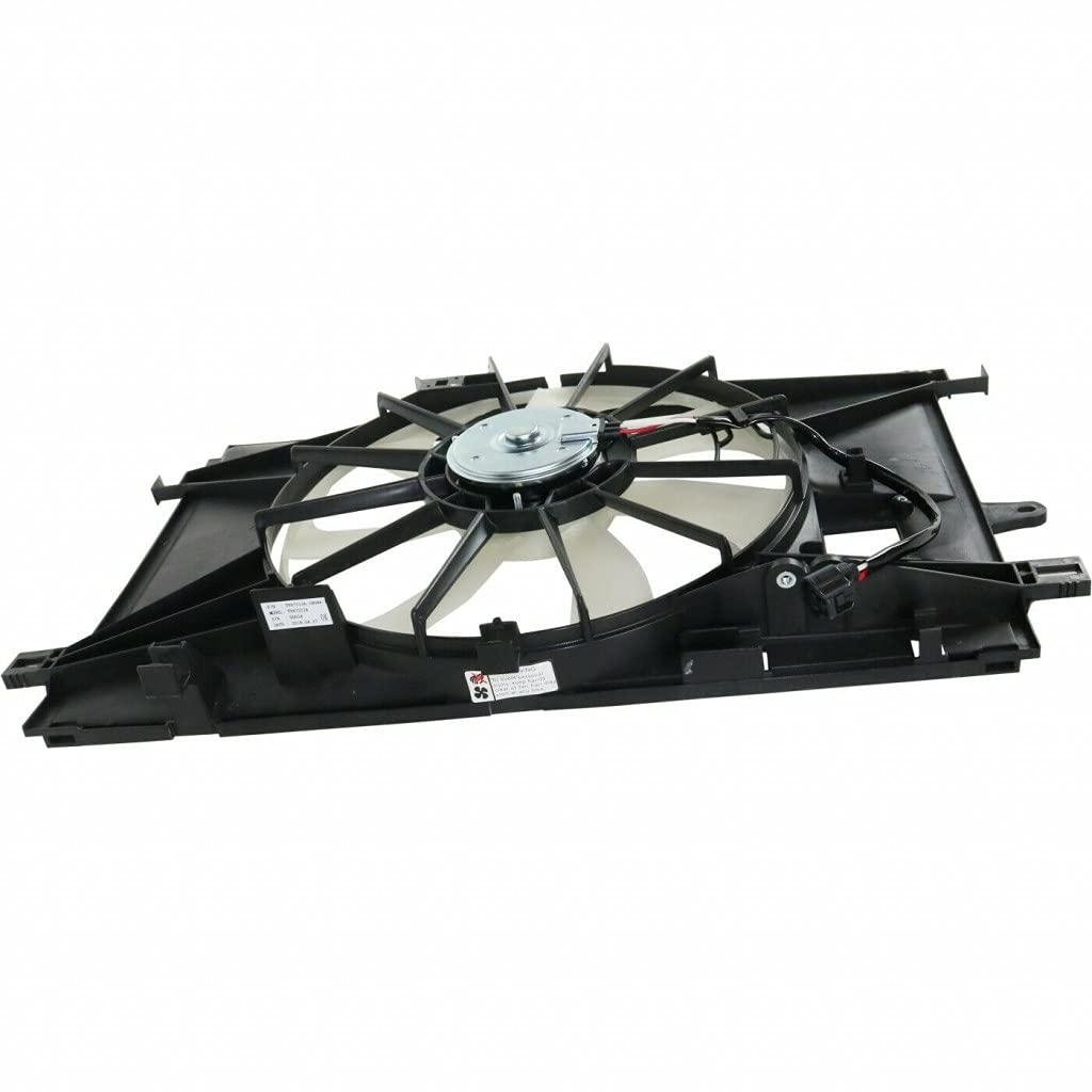 2018-2019 Toyota C-HR Radiator & AC Condenser Cooling Fan Assembly - Replacement for TO3115199 | 16363-0T210 - Perfect for Summer Driving & Overheating Prevention
