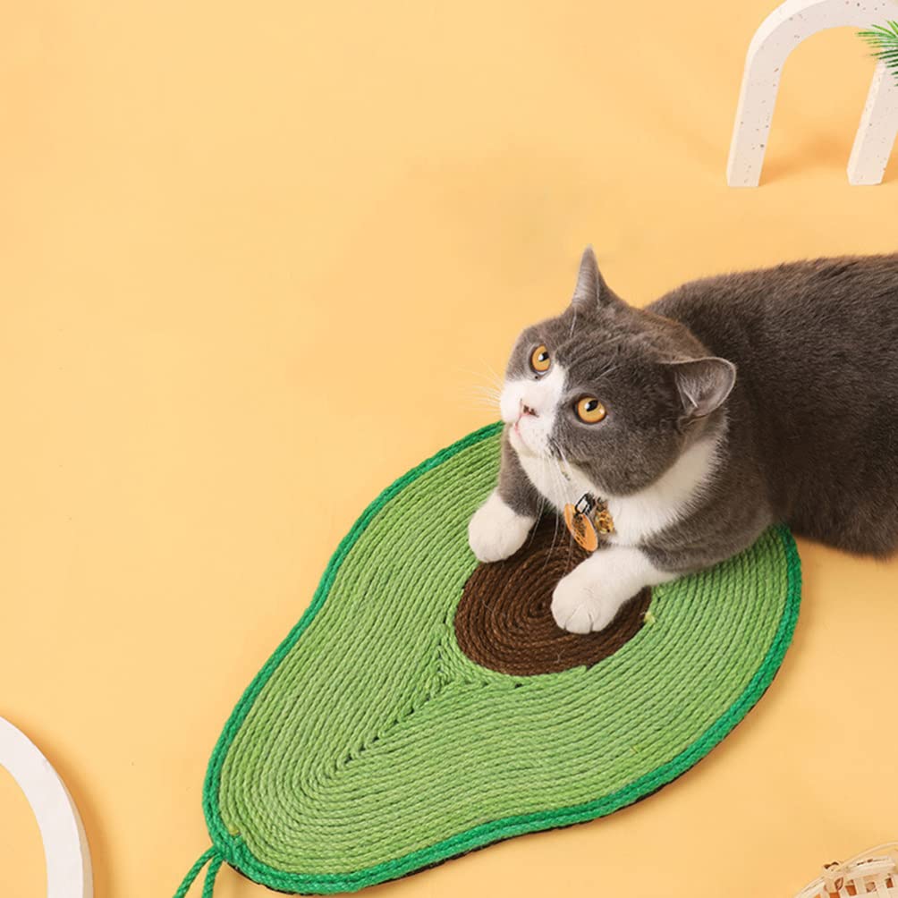Ipetboom Cat Scratching Mat & Post for Indoor Cats - Sisal & Cardboard Scratcher for Play & Sleep