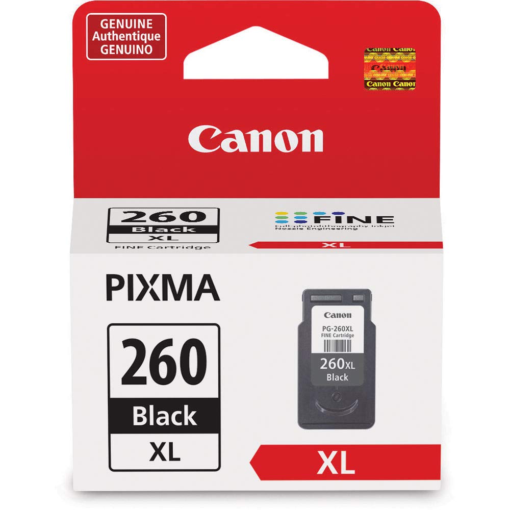 Canon PG-260 XL Black Ink Cartridge & CL-261 Color Ink Cartridge Combo Pack - High Yield Replacement for Canon Printers - Perfect for Home Office, School Projects, and Small Business Printing Needs