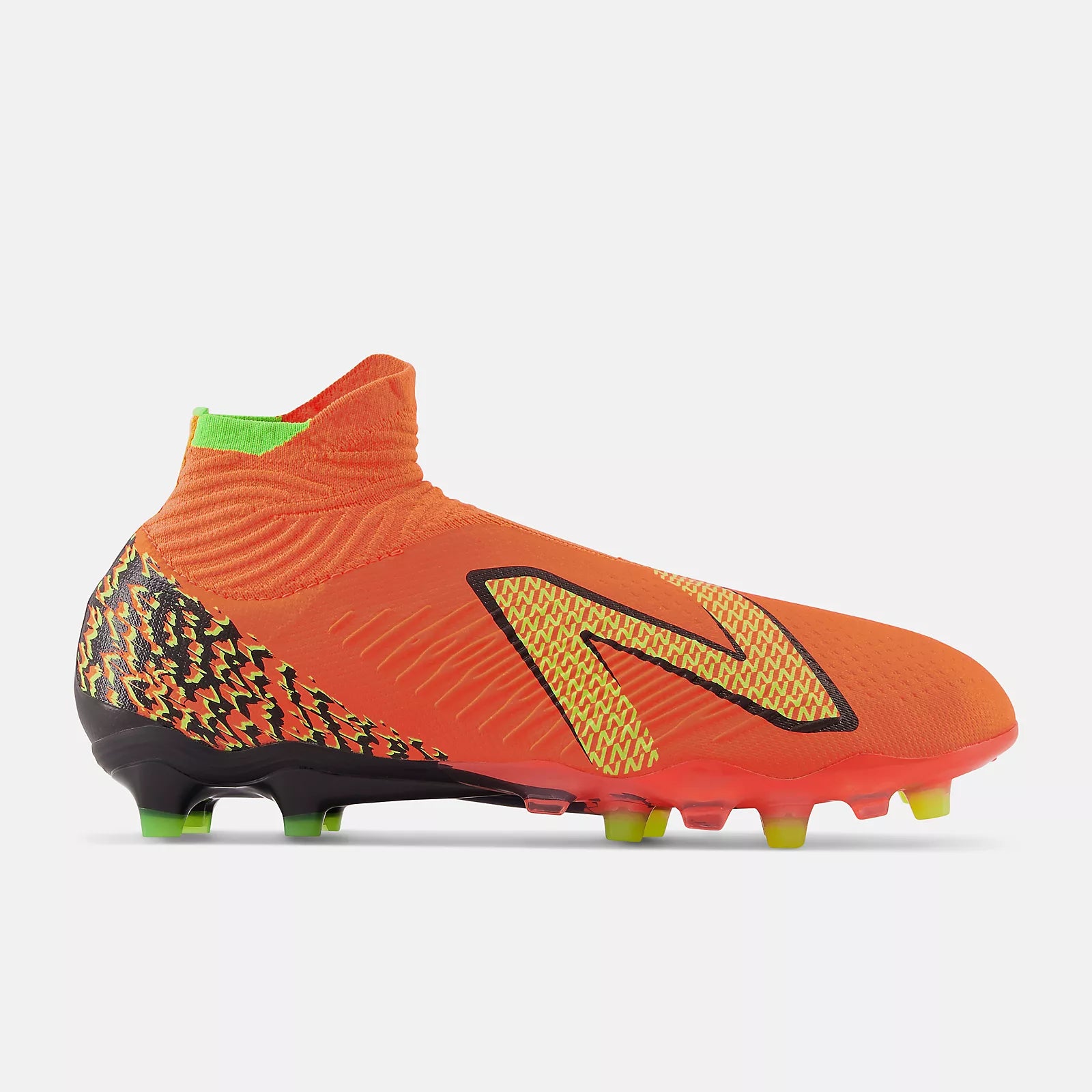 New Balance Tekela v4 Pro FG Soccer Cleats - Neon Dragonfly Colorway for Firm Ground, Perfect for Competitive Matches & Training Sessions