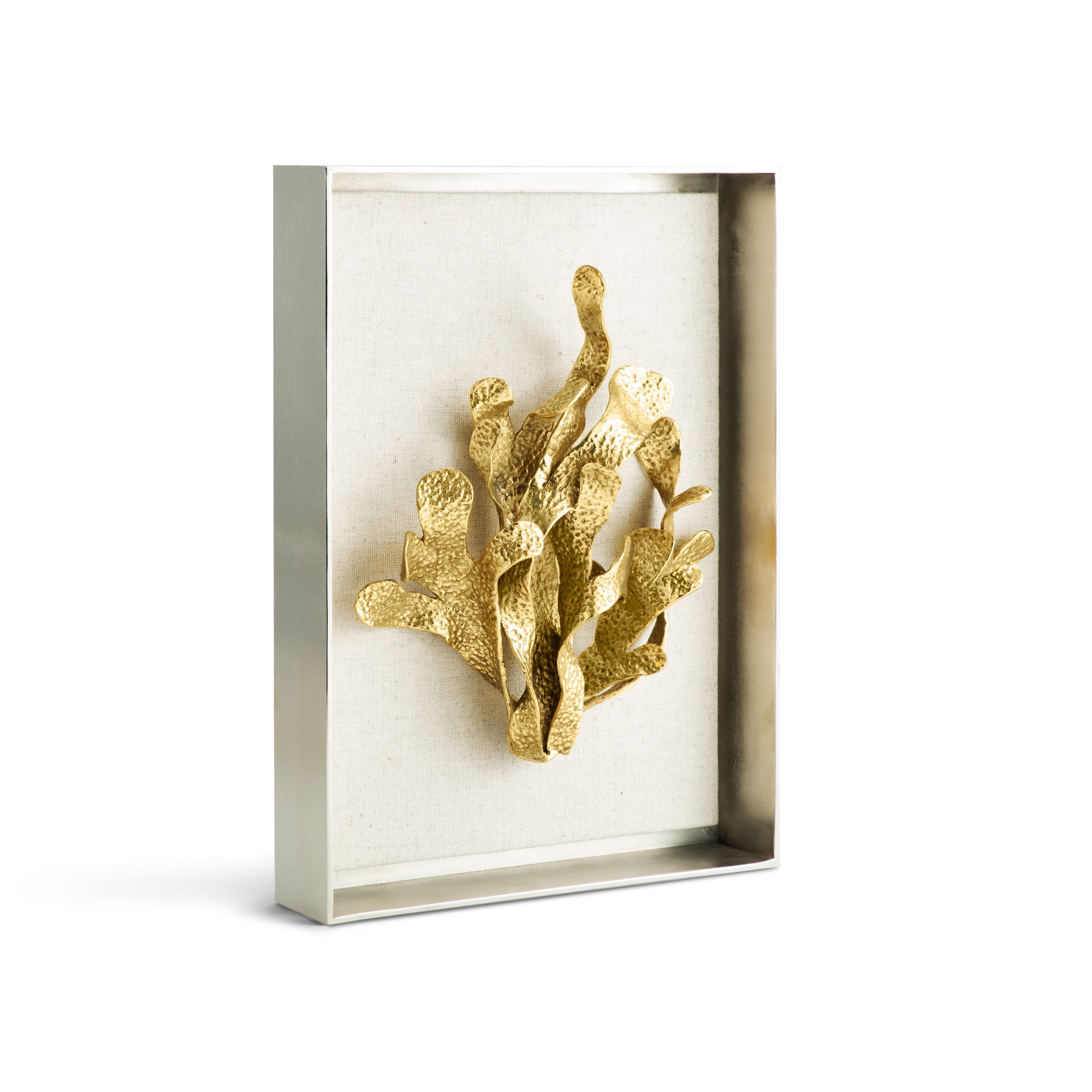 Premium Kelp Fabric Shadow Box Frame - Eco-Friendly Wall Art for Home & Office Decor - Perfect for Displaying Photos, Memorabilia, and Artwork
