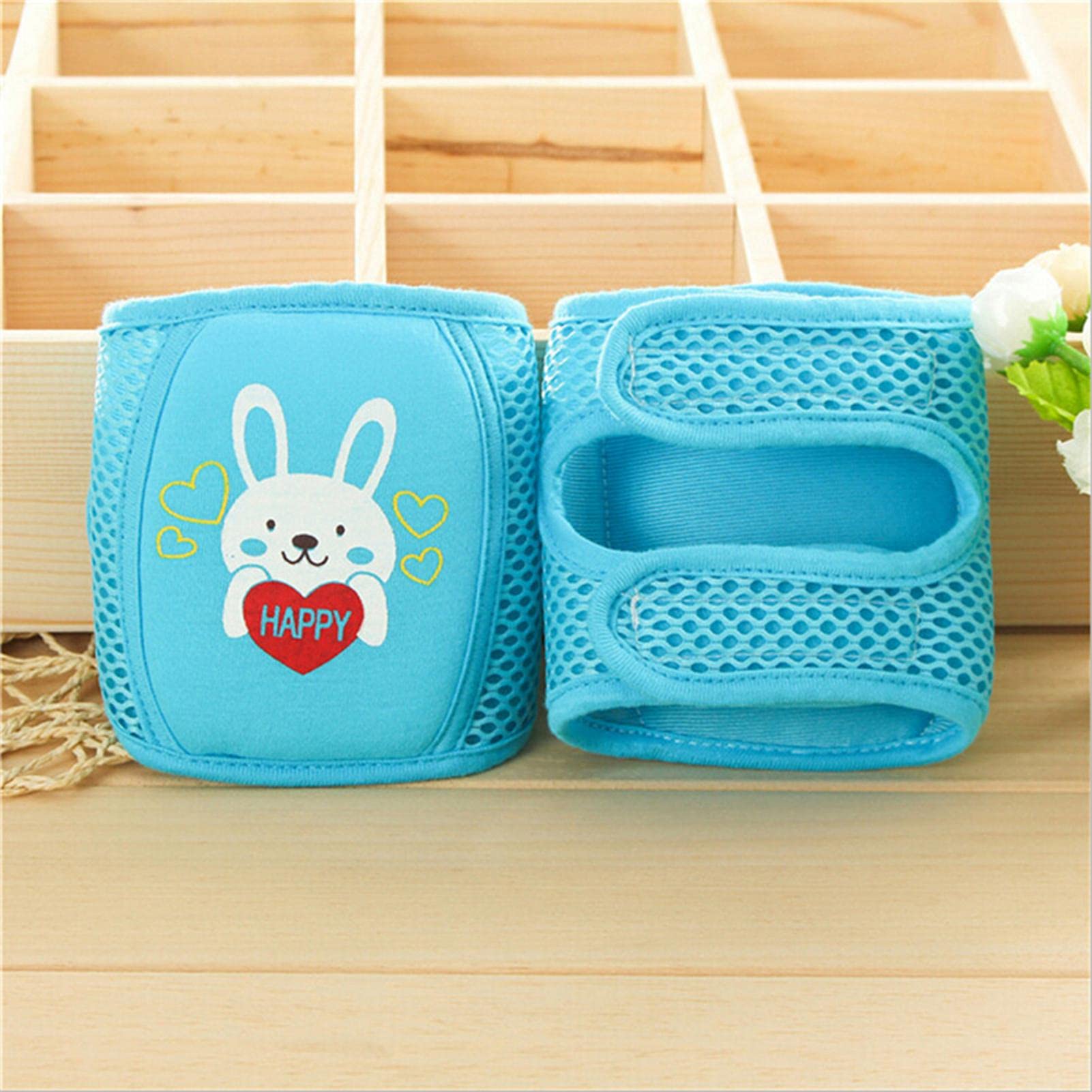 1/3 Pairs Baby Knee Pads - Anti-Slip Crawling Pads for Infants & Toddlers | Adjustable, Breathable Knee Protectors for Boys & Girls | Perfect for Home Play, Daycare & Outdoor Activities
