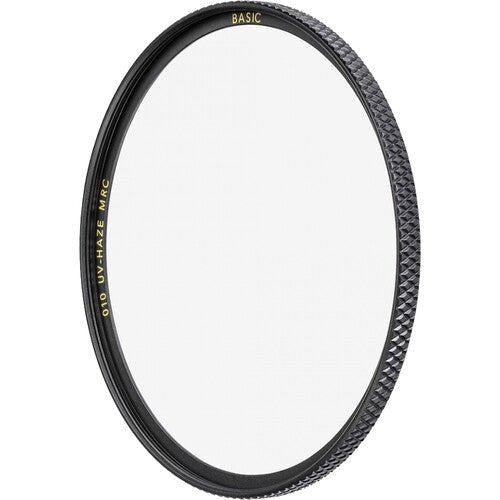 B+W 58mm UV Haze #010 MRC Basic Filter - Professional Lens Protection for DSLR & Mirrorless Cameras - Reduce Glare & Enhance Clarity for Outdoor Photography & Travel