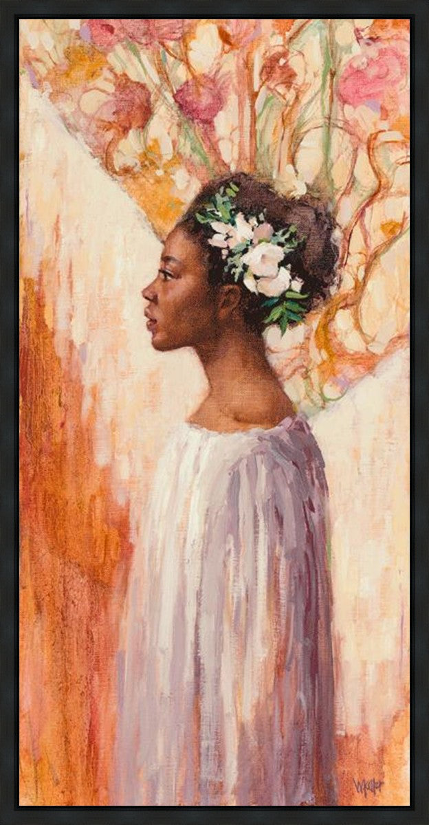 Angel of Mercy Gallery Wrap Canvas Art - Religious Home Decor for Living Room, Bedroom & Office - Inspirational Christian Wall Art