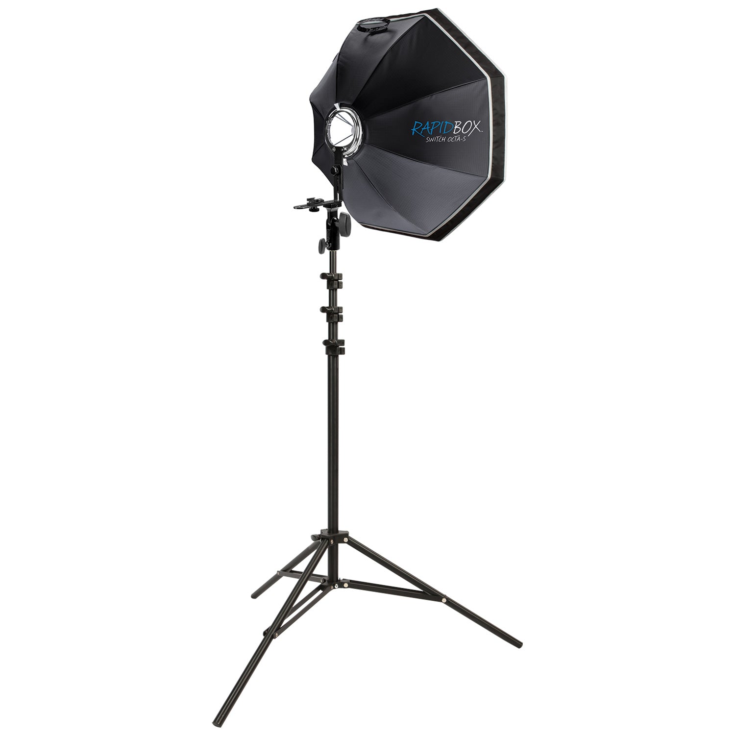 Rapid Box Switch Octa S Round Head Speedlight Kit with Deflector Plate - Professional Photography Lighting for Studio, Portrait & Product Shots