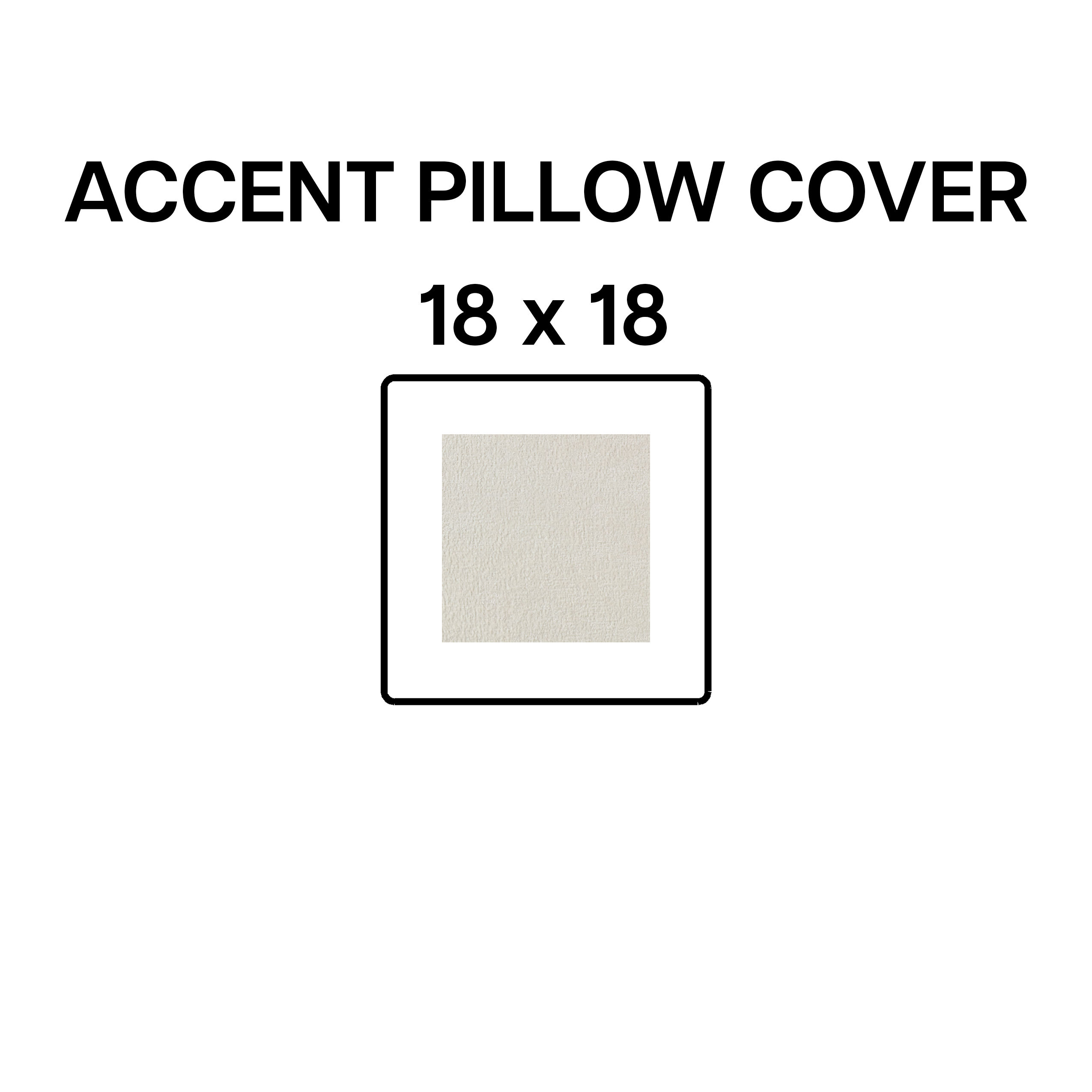 18x18 Macaron Accent Pillow Cover - Soft Decorative Throw Pillow Case for Sofa, Bed, Couch - BP 641 101 Home Decor