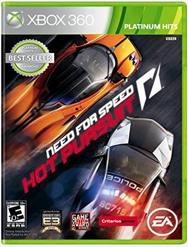 Need for Speed: Hot Pursuit - Xbox 360 Racing Game | High-Speed Police Chase & Exotic Cars | Perfect for Racing Enthusiasts & Multiplayer Gaming Nights
