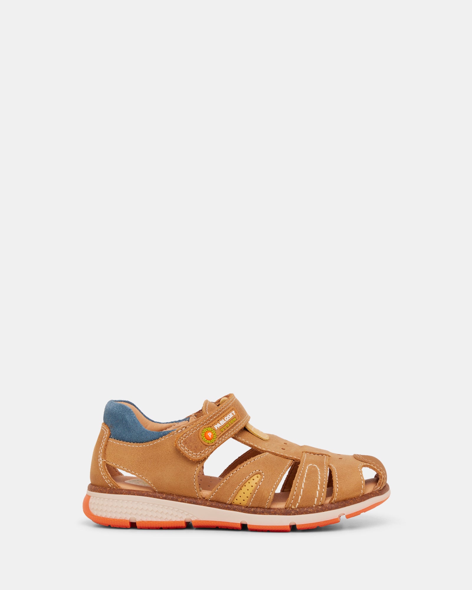 Jabato Youth Sandals 510683 - Comfortable Tan Casual Sandals for Kids, Perfect for Beach, Pool, and Summer Outdoor Activities