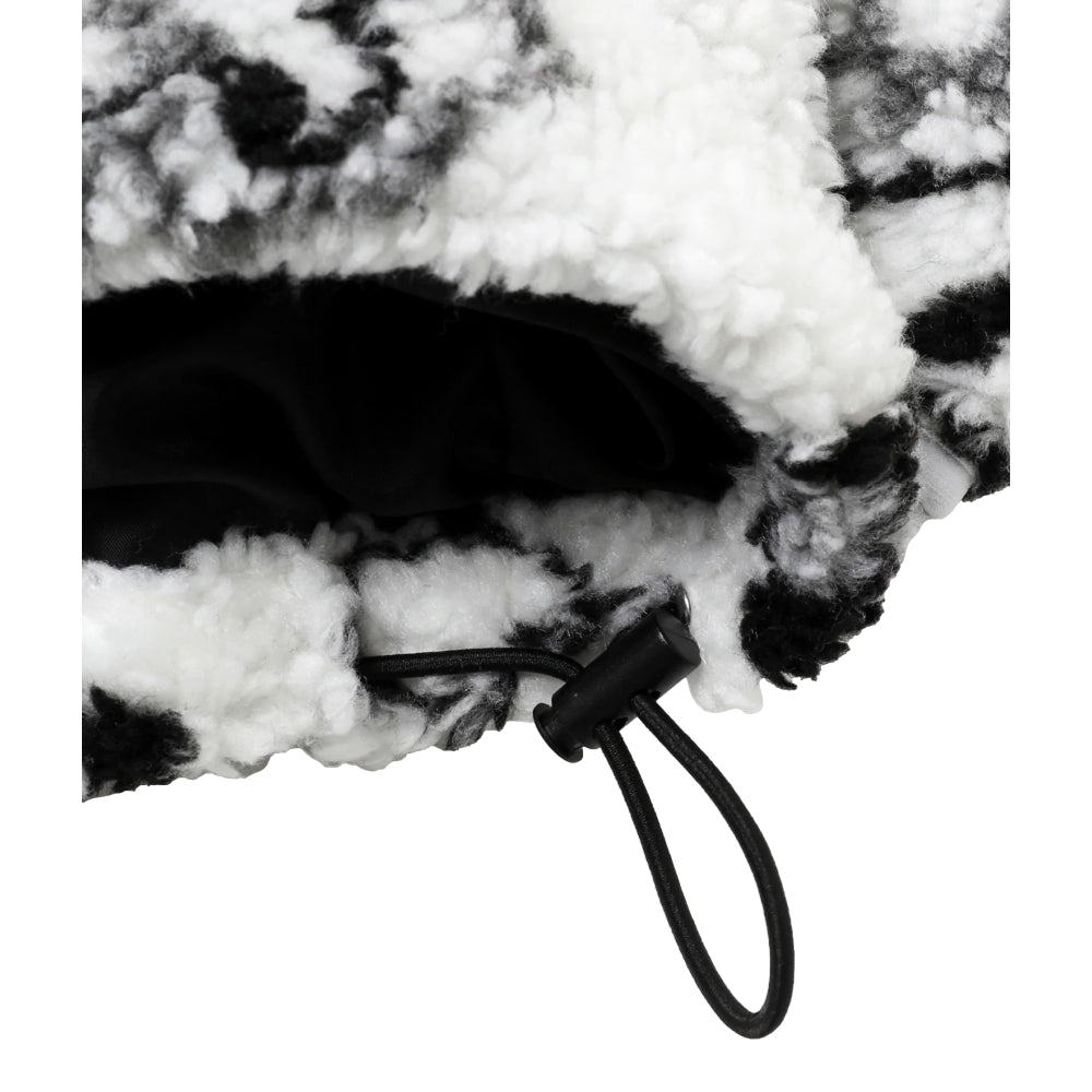 FR2 Paisley Fleece Hoodie for Men & Women - Soft White Pullover with Hood - Cozy Winter Loungewear for Casual Outfits & Streetwear Fashion