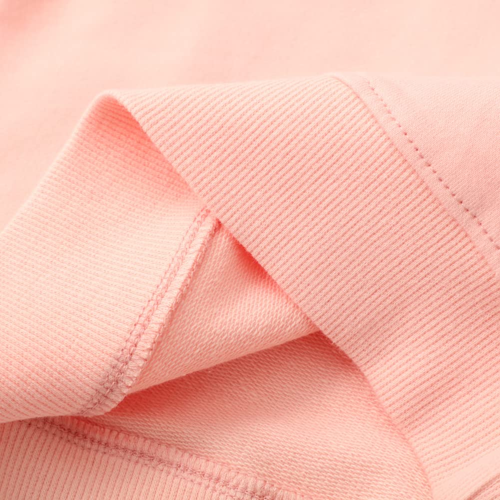 Toddler Girls & Boys Cotton Crewneck Sweatshirt - Soft Long Sleeve Casual Pullover Shirt for Kids | Perfect for Playdates, School & Everyday Wear