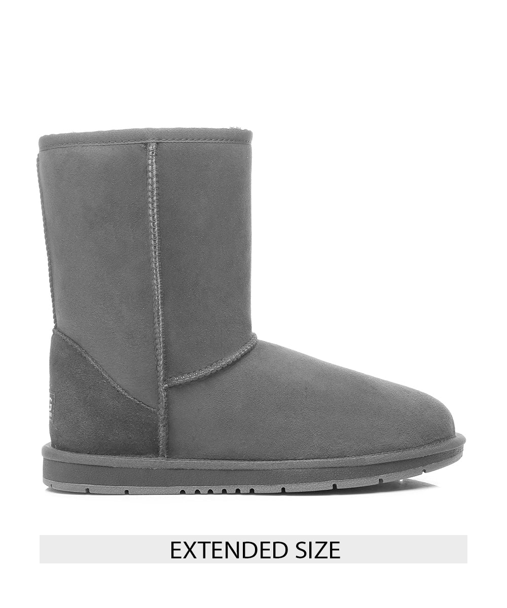 Men's UGG Classic Short Gen II Big Size Boots - Warm Winter Snow Boots for Men with Comfortable Sheepskin Lining | Perfect for Cold Weather, Outdoor Activities & Casual Wear