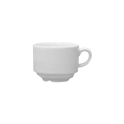 Premium White 4 Oz Espresso Cups - Set of 24 Porcelain Coffee Cups for Home, Cafe & Restaurant Use - Durable & Dishwasher Safe