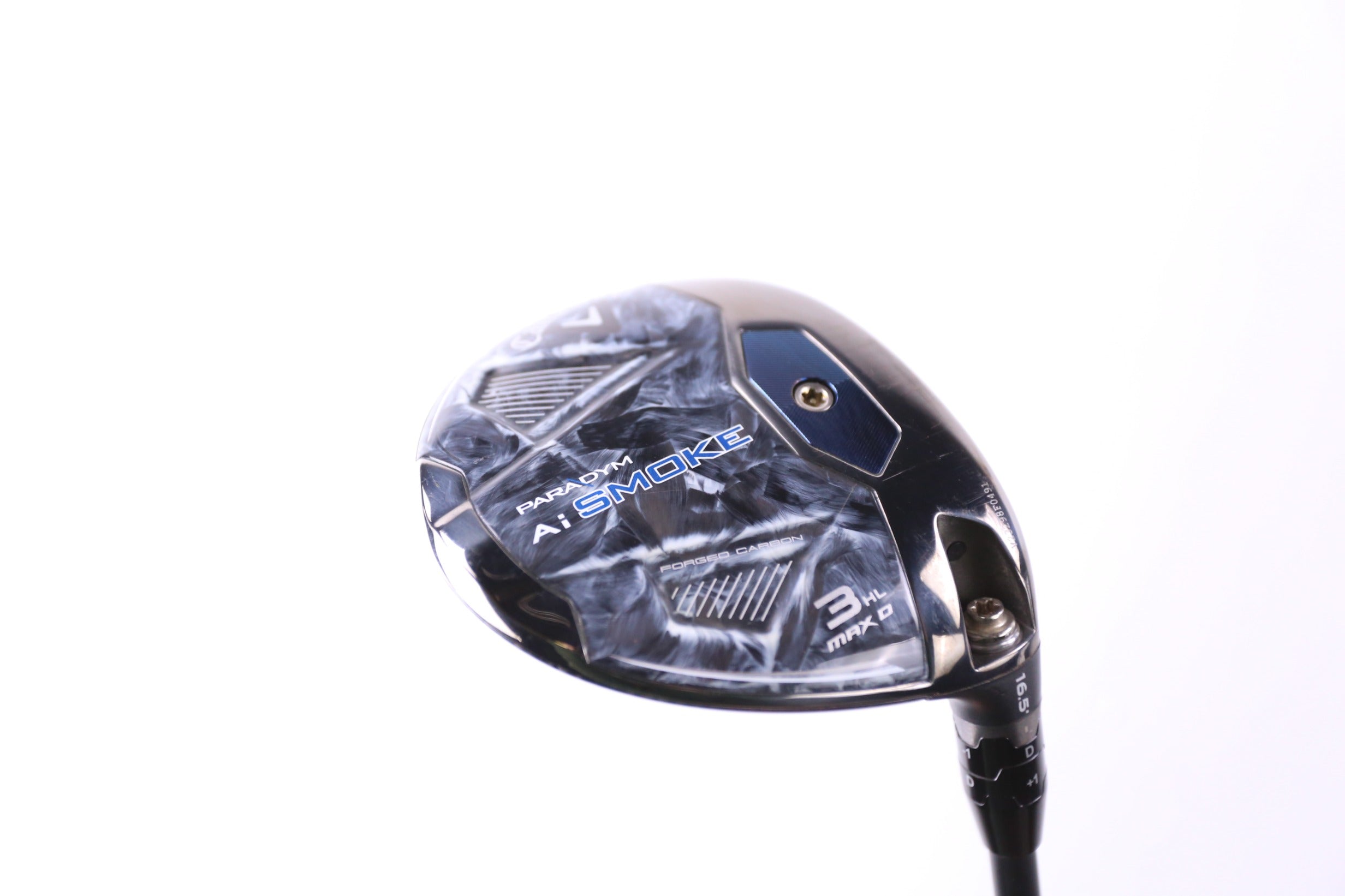 Used Callaway Paradym Ai Smoke MAX D 3HL Wood - Right Handed 16.5° Senior Flex Golf Club for Men | Perfect for High Launch & Distance on Fairways