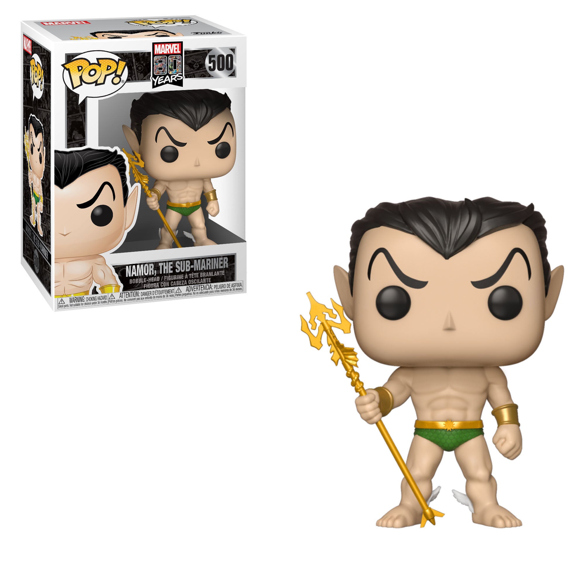 Marvel 80 Years: Namor the Sub-Mariner Comic Book - Collectible Superhero Graphic Novel for Marvel Fans | Perfect for Comic Collections, Gifts, and Superhero Memorabilia Displays