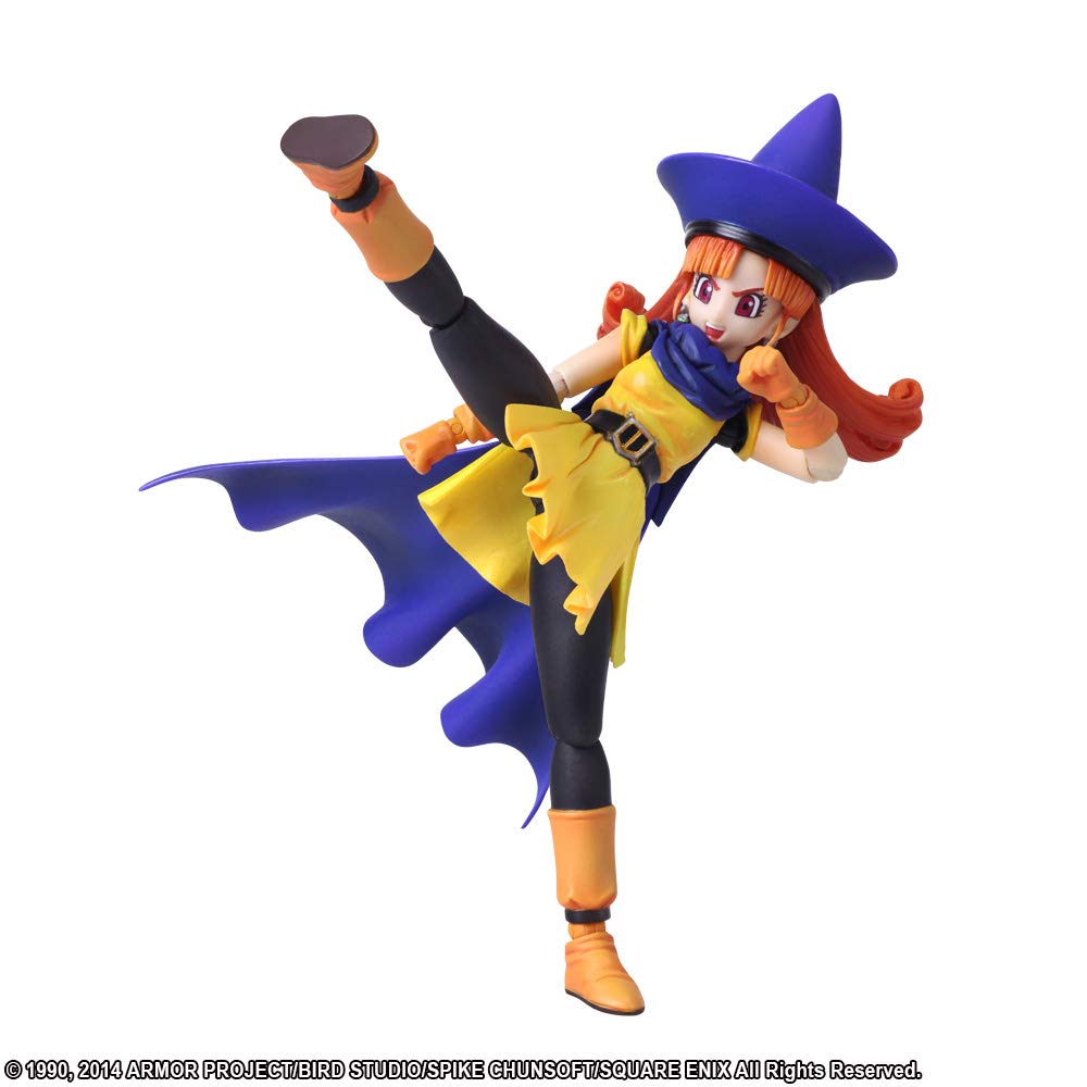 Square Enix Dragon Quest IV: Alena Bring Arts Action Figure - Collectible Anime Character Model for Gamers & Fans - Perfect for Display, Gifts, and Cosplay Inspiration