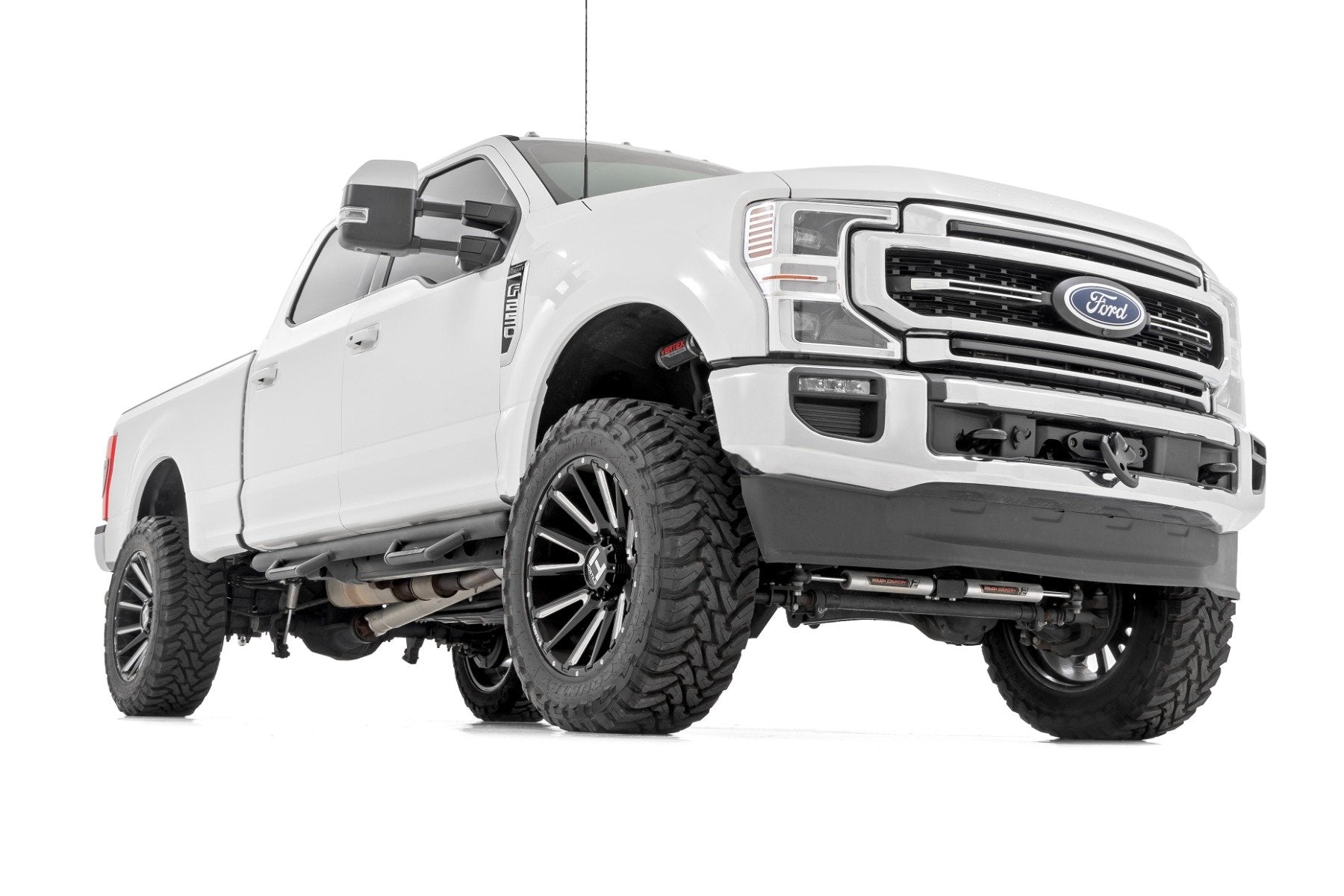 3 Inch Coilover Conversion Lift Kit for Ford F-250 Super Duty 4WD (2017-2022) - Gas Suspension Upgrade - Off-Road & Towing Performance Enhancement