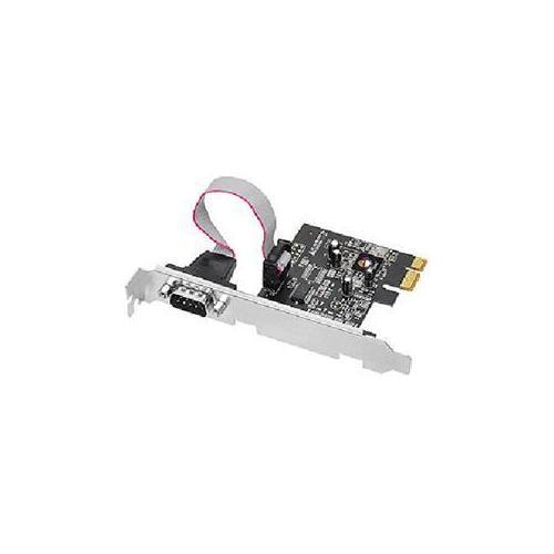 1-Port RS232 PCIe Serial Card - High-Speed Serial Communication for Industrial Automation & POS Systems