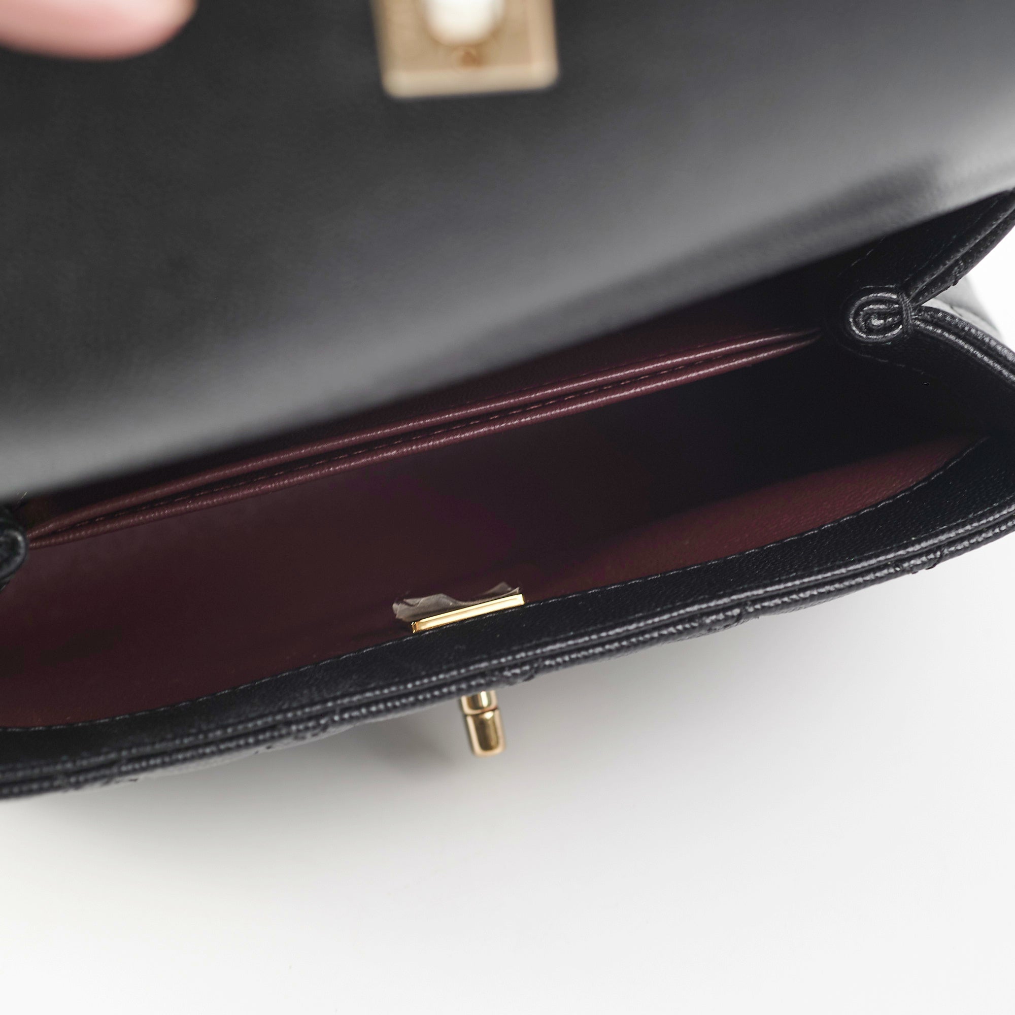 Chanel Small Coco Handle Bag in Black Caviar Leather - Perfect for Evening Events & Luxury Fashion Accessories
