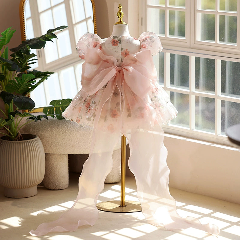 Girls Birthday Princess Dress - Elegant Pageant Gown for Special Occasions | Perfect for Birthday Parties, Pageants & Formal Events