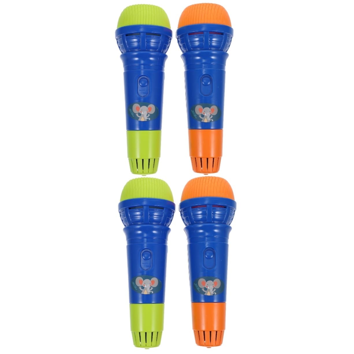 4 Pcs Kids Toy Microphone Set - Simulation Microphone for Children, Singing & Karaoke Toy with Music Play Function - Perfect for Pretend Play, Birthday Gifts & Early Childhood Education