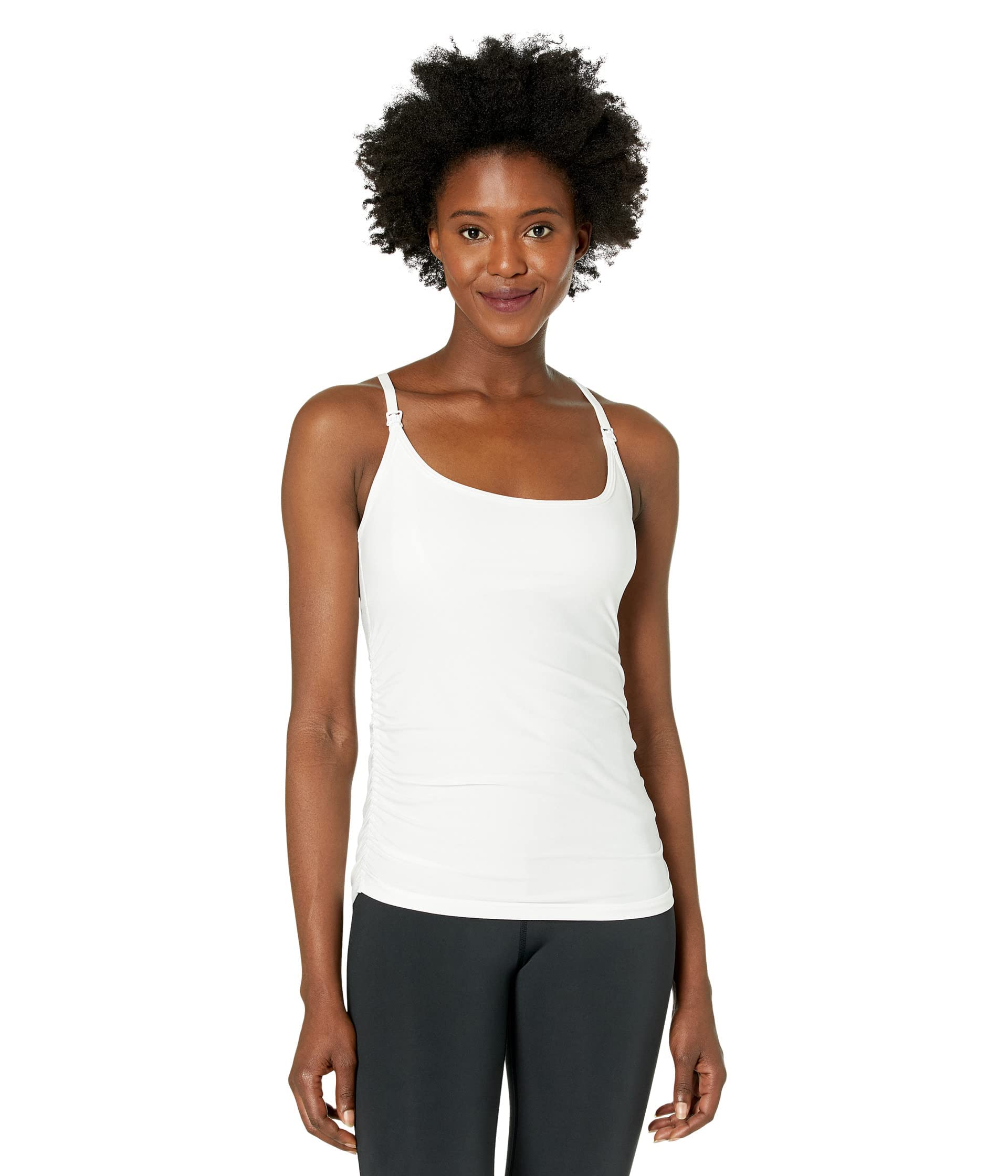 Beyond Yoga Featherweight Nursing Cami - Ultra Soft Maternity & Nursing Tank Top for Women | Comfortable Breastfeeding Clothes | Perfect for Pregnancy, Postpartum & Everyday Wear
