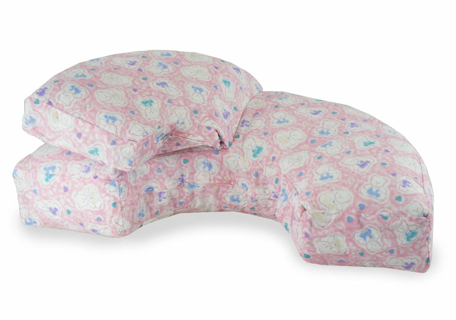 Best Inflatable Breastfeeding Nursing Pillow for Moms - Comfortable & Portable Support for Breastfeeding, Pumping & Tummy Time - Soft Pink (Perfect for Home, Travel & Postpartum Recovery)