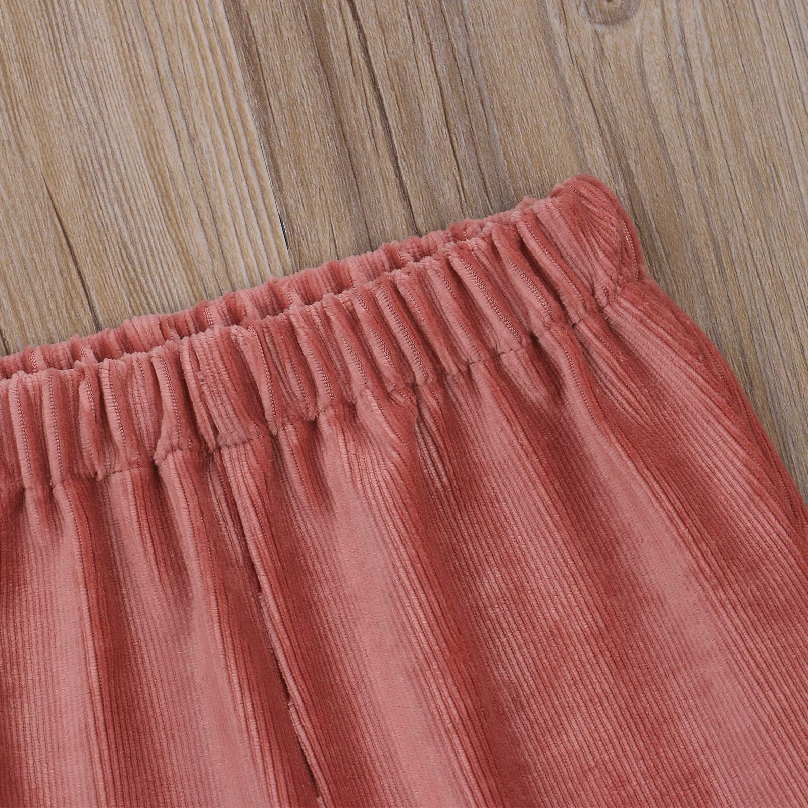 Toddler Bell Bottom Pants for Baby Girls - Soft Ruffle Leggings with Flared Design | Cute & Comfortable Playtime & Photo Outfit
