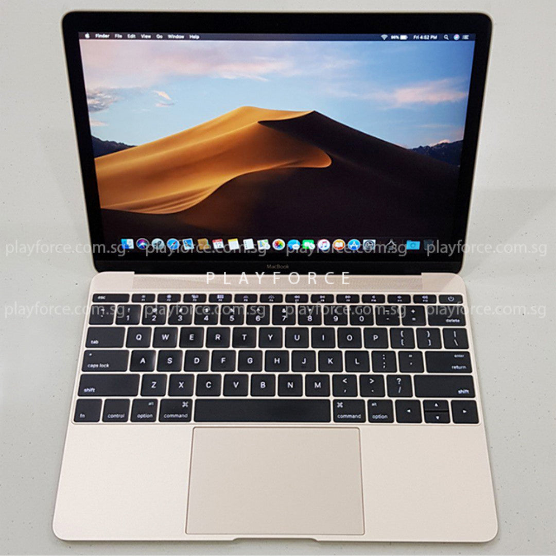 Apple MacBook 12-inch (2016 Model) 256GB SSD with AppleCare - Ultra-Portable Laptop for Work, Travel & College Students