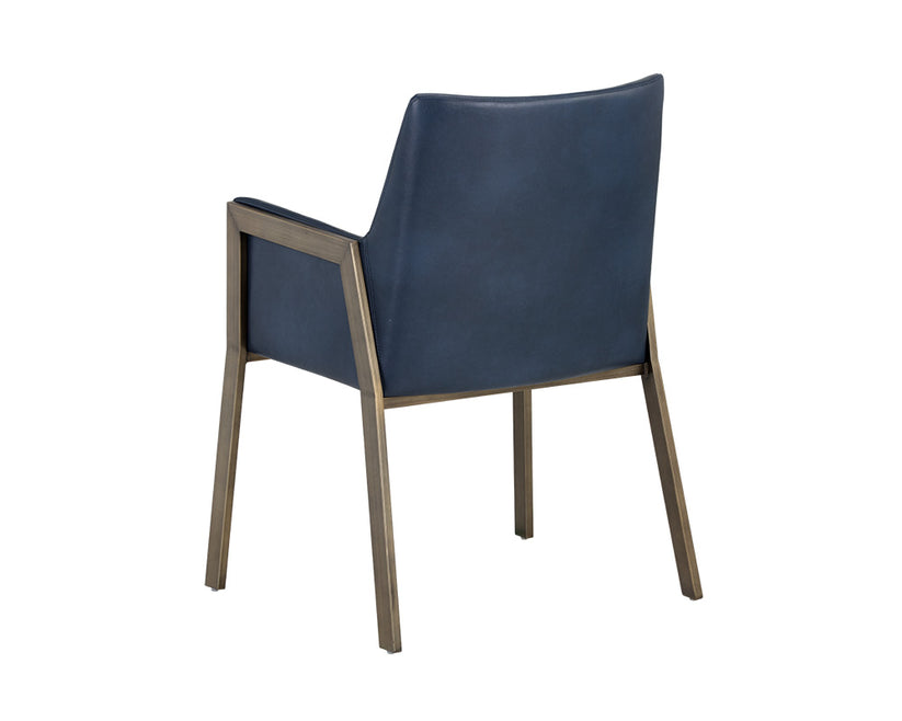 Bernadette Dining Armchair - Modern Upholstered Dining Chair with Wooden Legs for Kitchen, Dining Room & Home Decor | Comfortable & Stylish Seating Solution