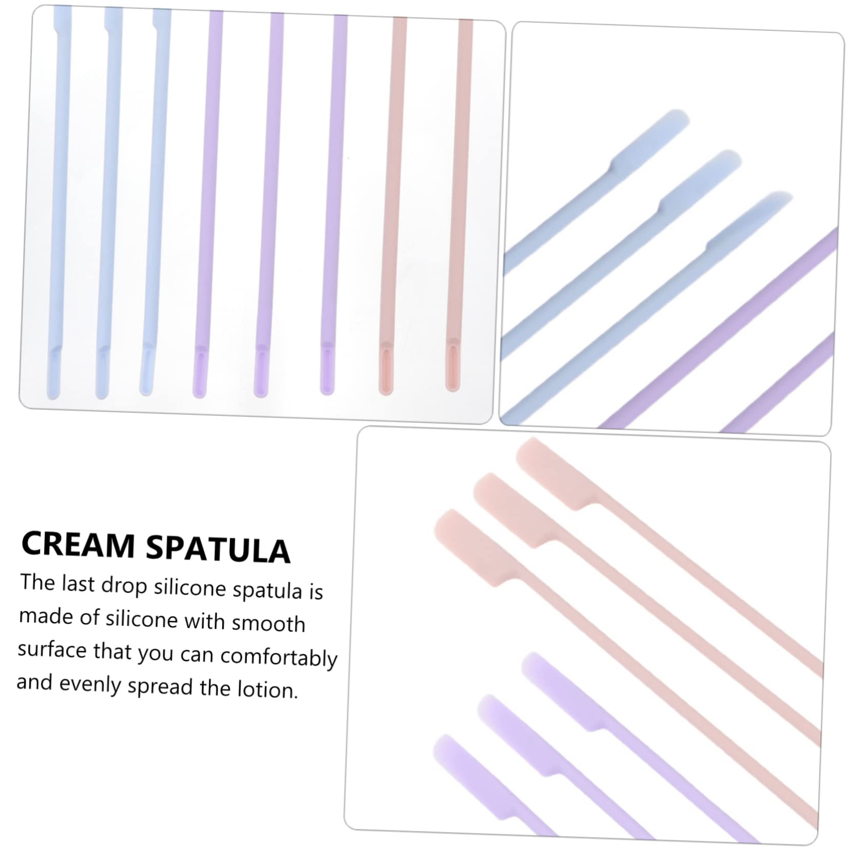 FOMIYES 9pcs Mini Makeup Spatula Set - Mask Applicator, Lotion & Lipstick Blender, Beauty Tool Kit for Face & Skin Care - Perfect for Salon, Travel & Home Use