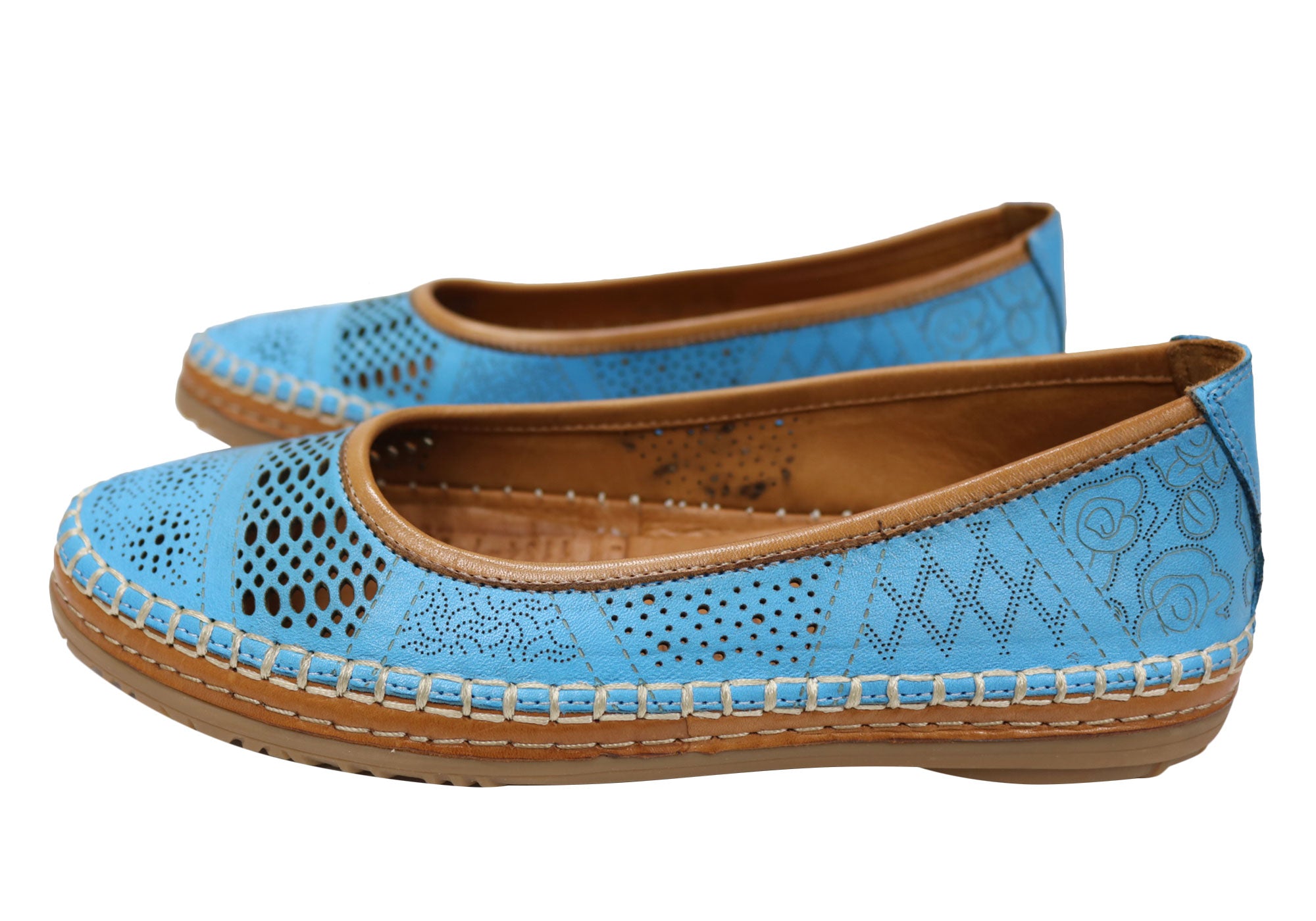 Orizonte Paige Women's Comfortable Soft Leather Shoes - European Style for Walking, Work & Casual Wear