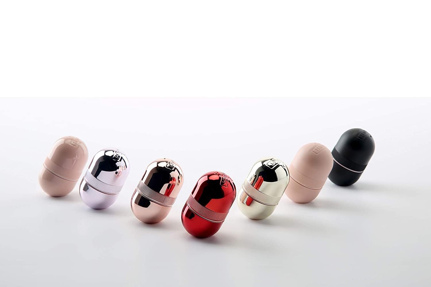 Haruen Mini Oil Monster - Natural Volcanic Stone Ball for Oil Absorption Before & After Makeup | Roller Massage to Smooth & Tighten Skin | Perfect for Touch-Ups, Oily Skin Care & Travel Makeup Essentials
