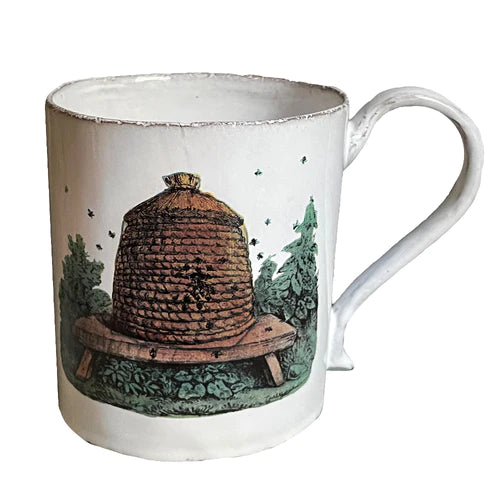 Honeycomb Design Beehive Mug - 16oz Insulated Coffee Cup with Lid, Perfect for Hot & Cold Drinks - Ideal for Home, Office, Camping & Gifts